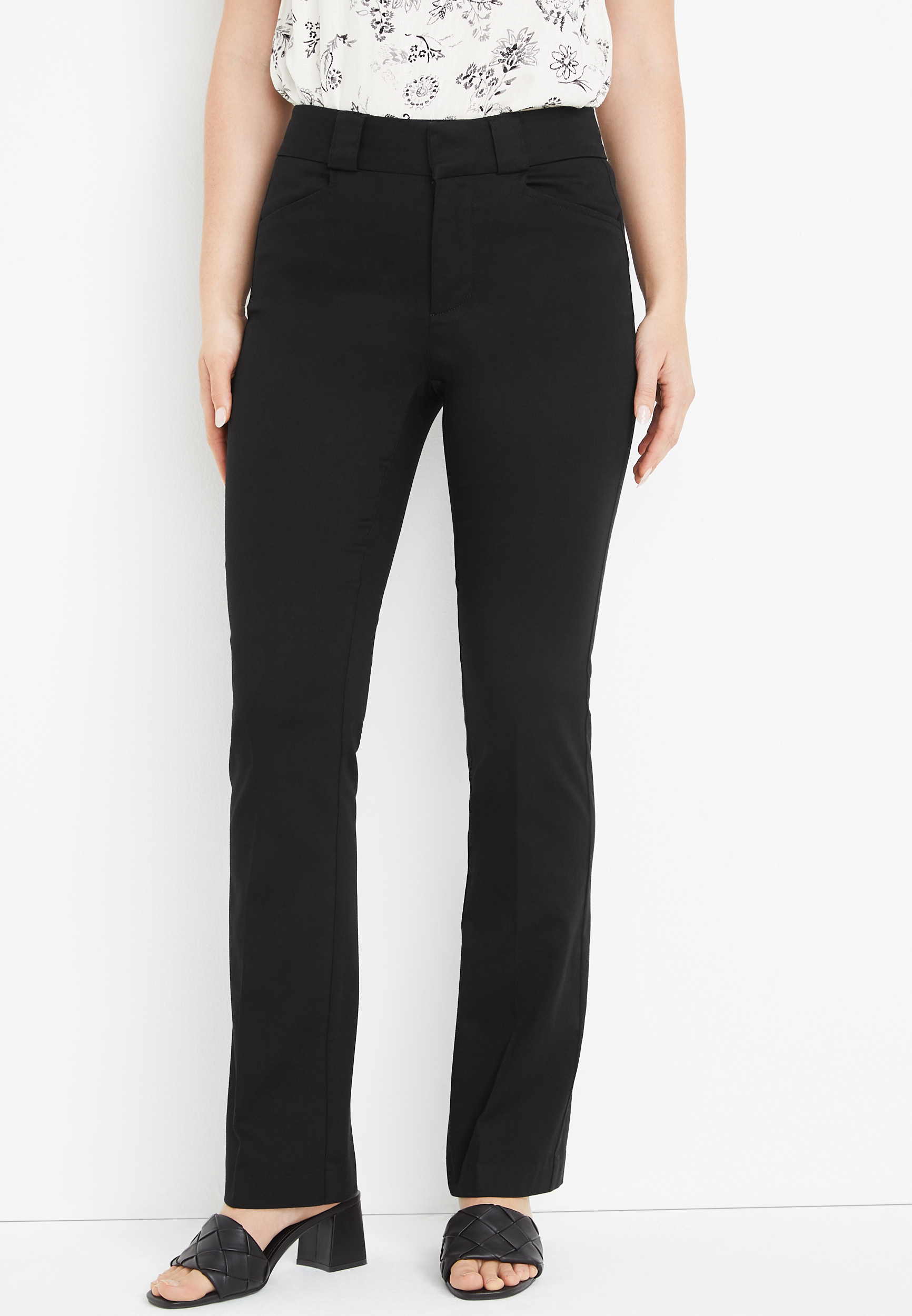 Maurices black 2025 dress pants