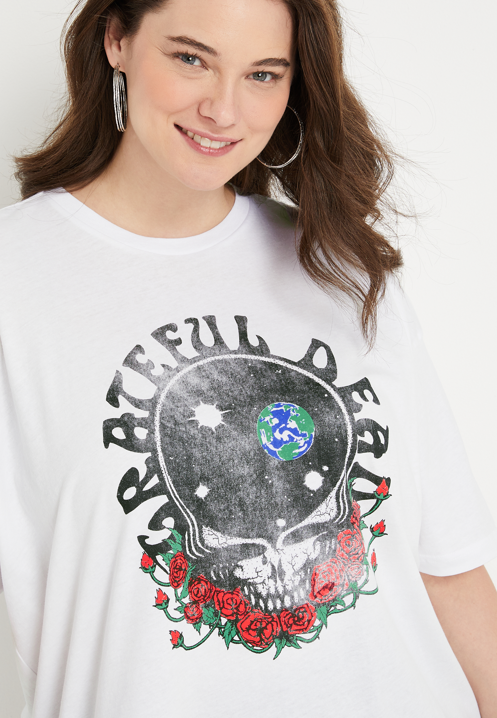 Oversized Grateful Dead Graphic Tee