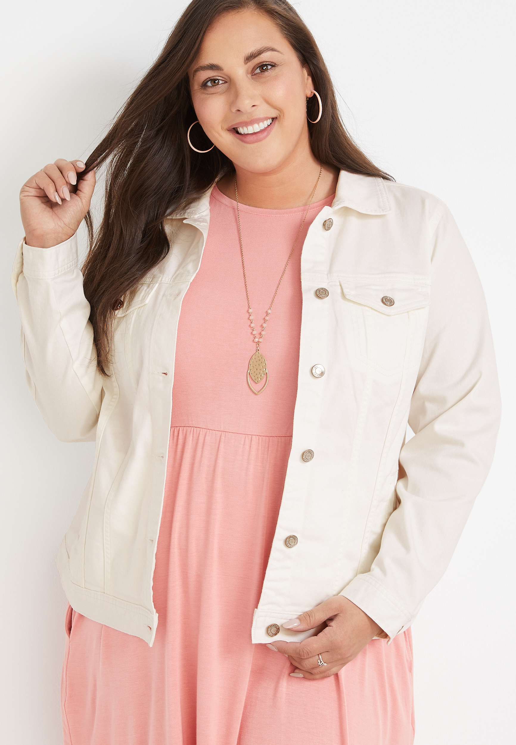 Maurices Plus Size Women's Denim Jacket