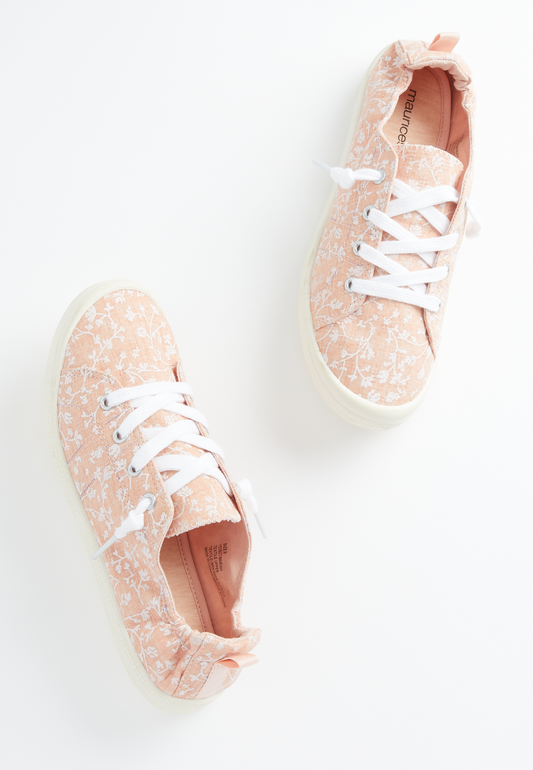 Floral Mariah Scrunch Back Sneaker Mariah Floral Scrunch Back