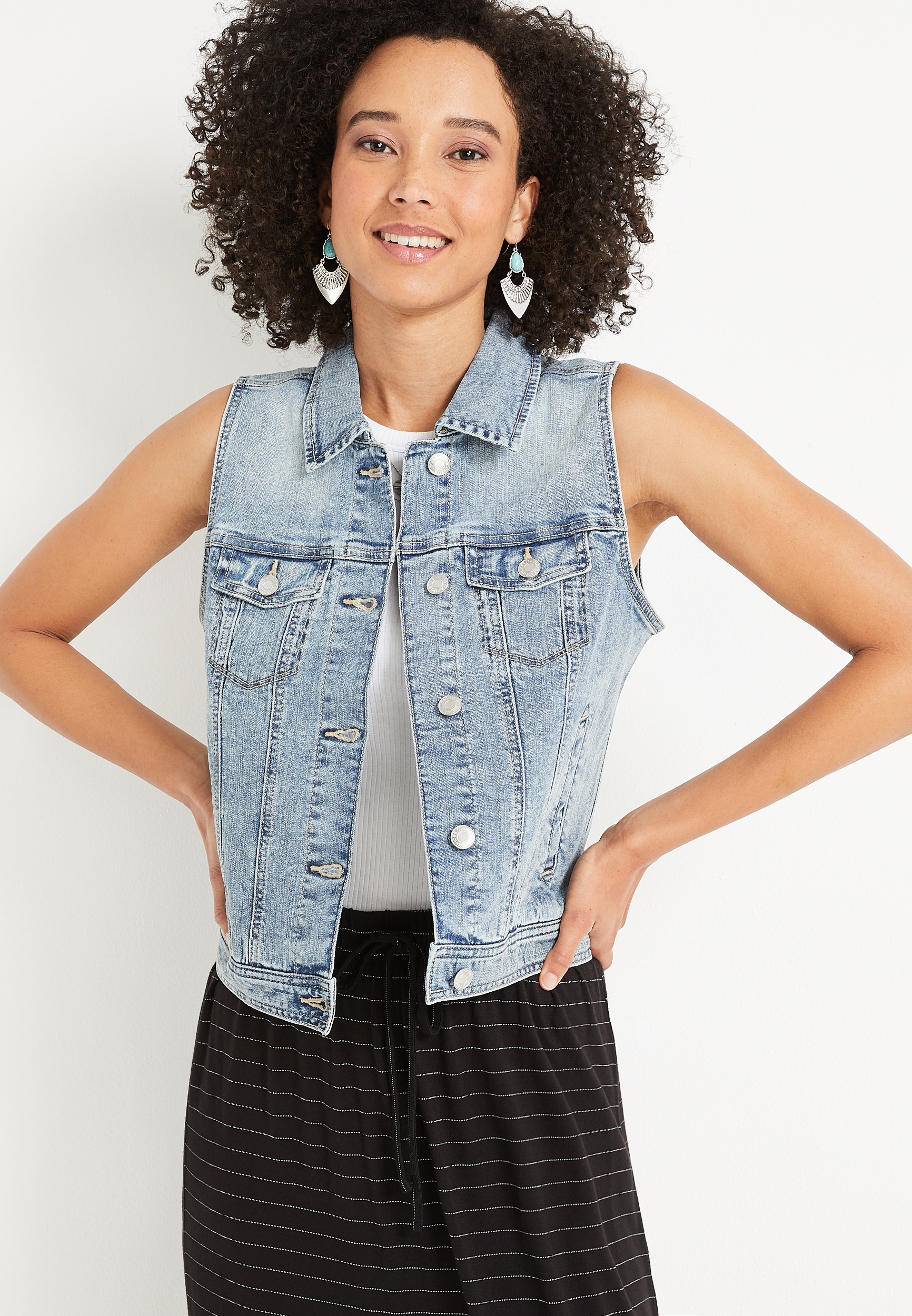 Maurices jean sale vest