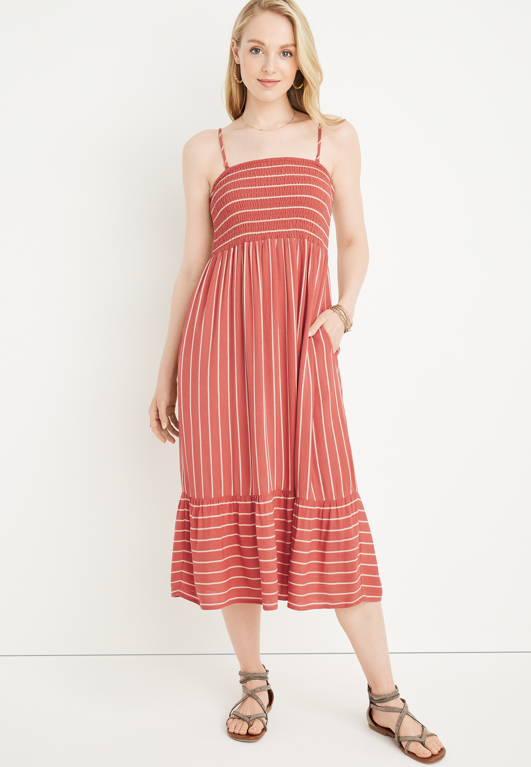 Maurices striped outlet dress