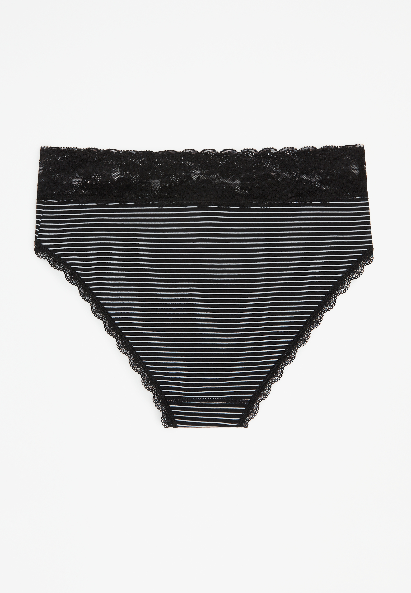 Solid Lace Back Period Panty