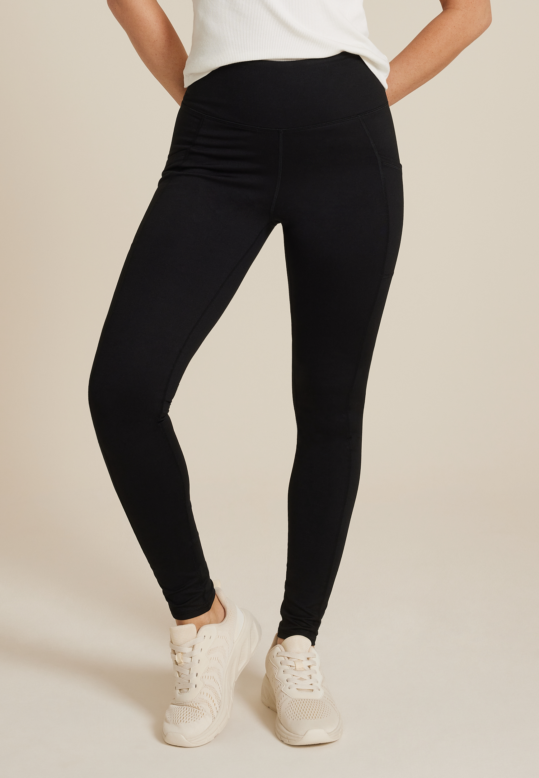 Black Super High Rise Luxe Pocket Legging