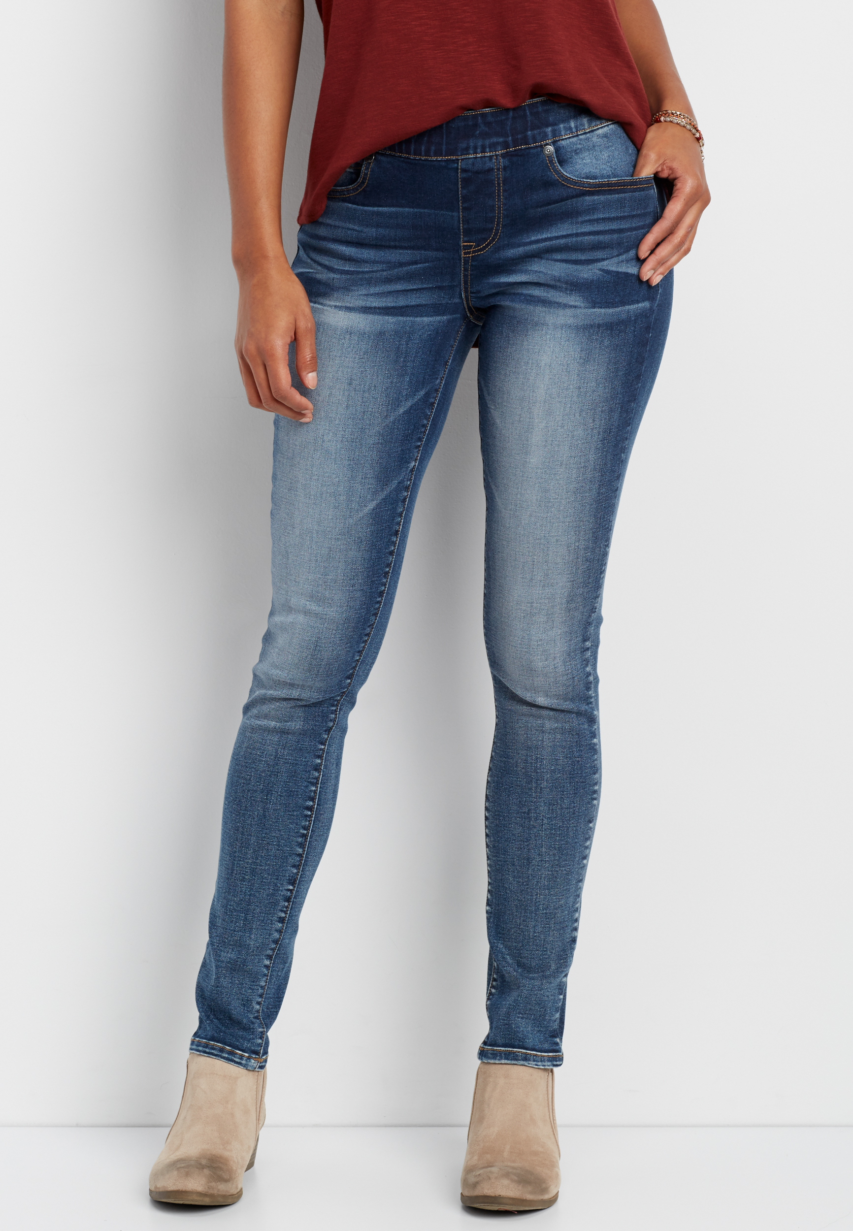 maurices denim flex jeggings