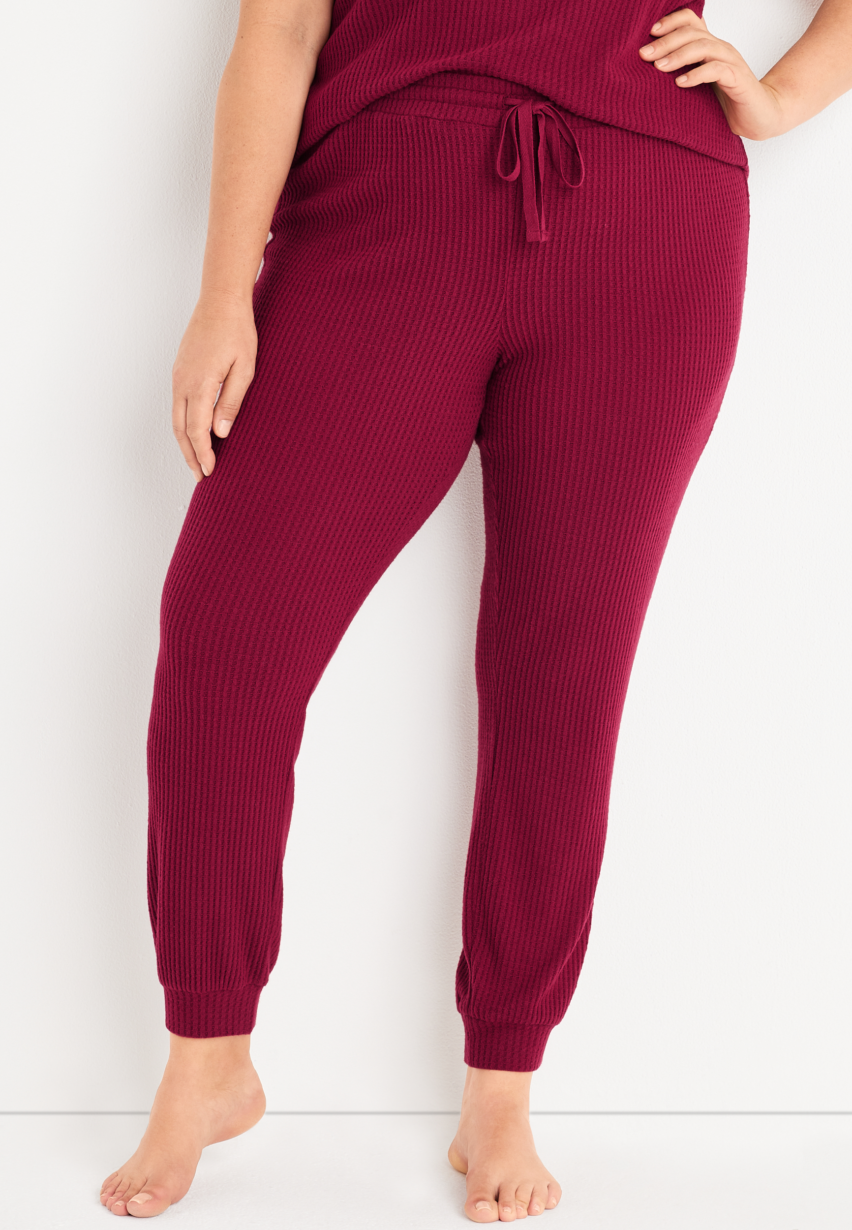 Waffle Jogger Pajama Pant maurices