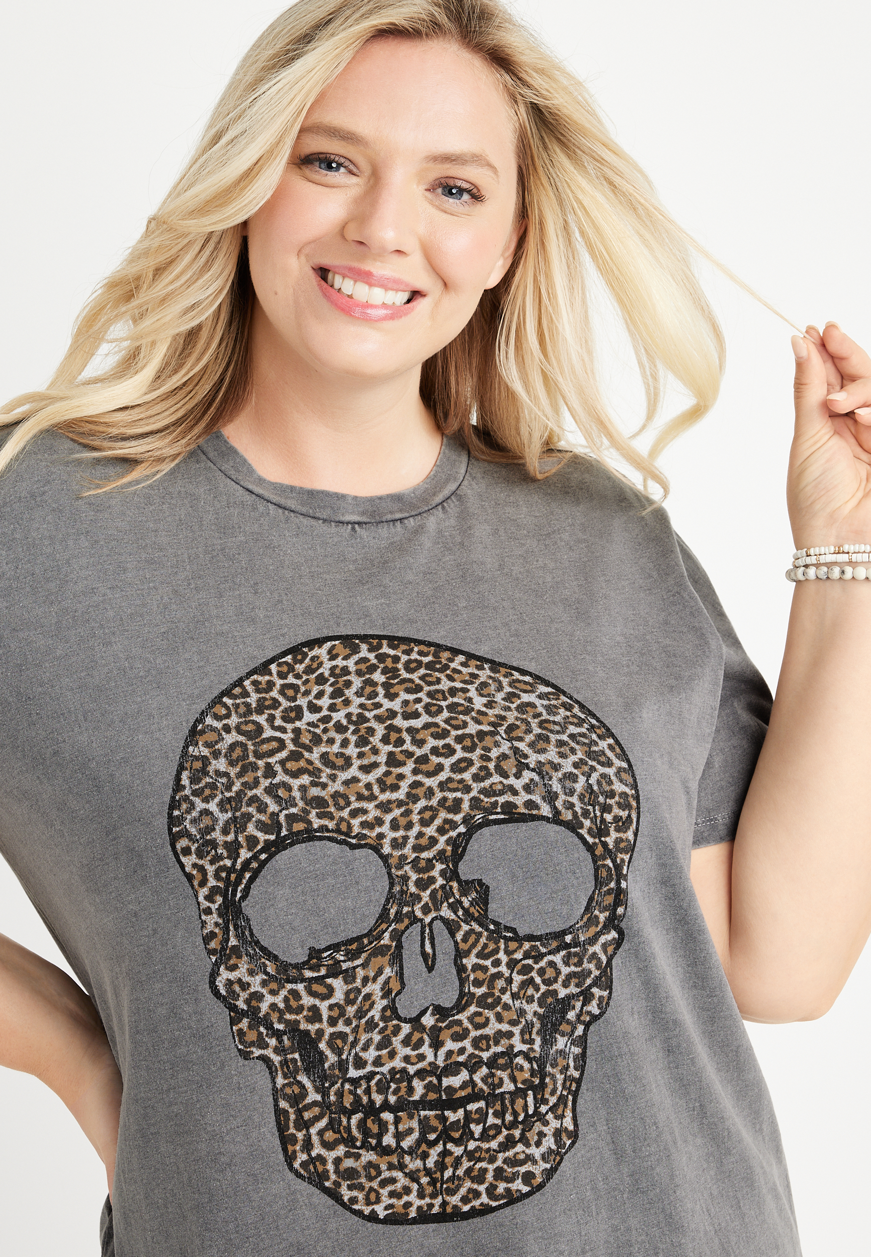 Sugar Skull Womens Plus Size T-Shirts