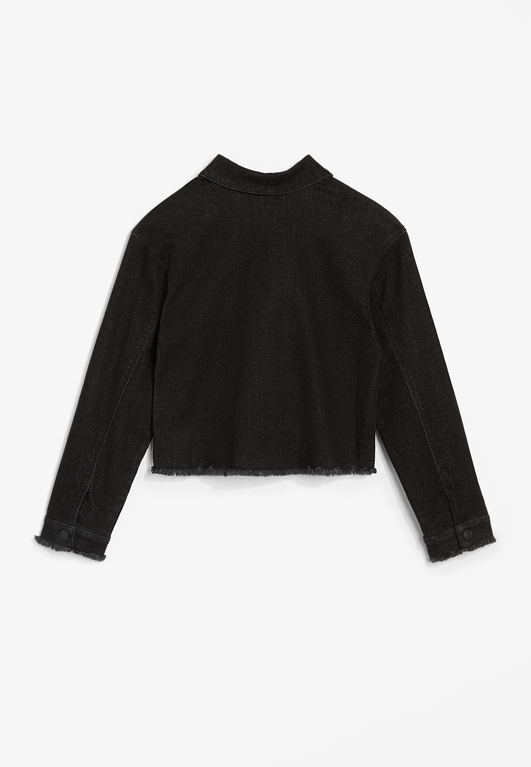 アウターその他 Fallett Damaged denim crop jacket black FA2303JK01BK DAMAGE DENIM CROP JACKET BLACK - FALLETT | 60% - Asian