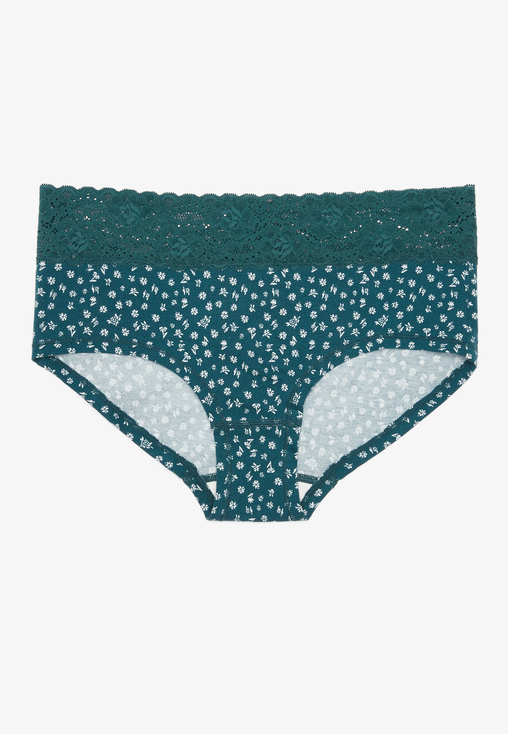Simply Comfy Trim Floral Boybrief Panty | maurices