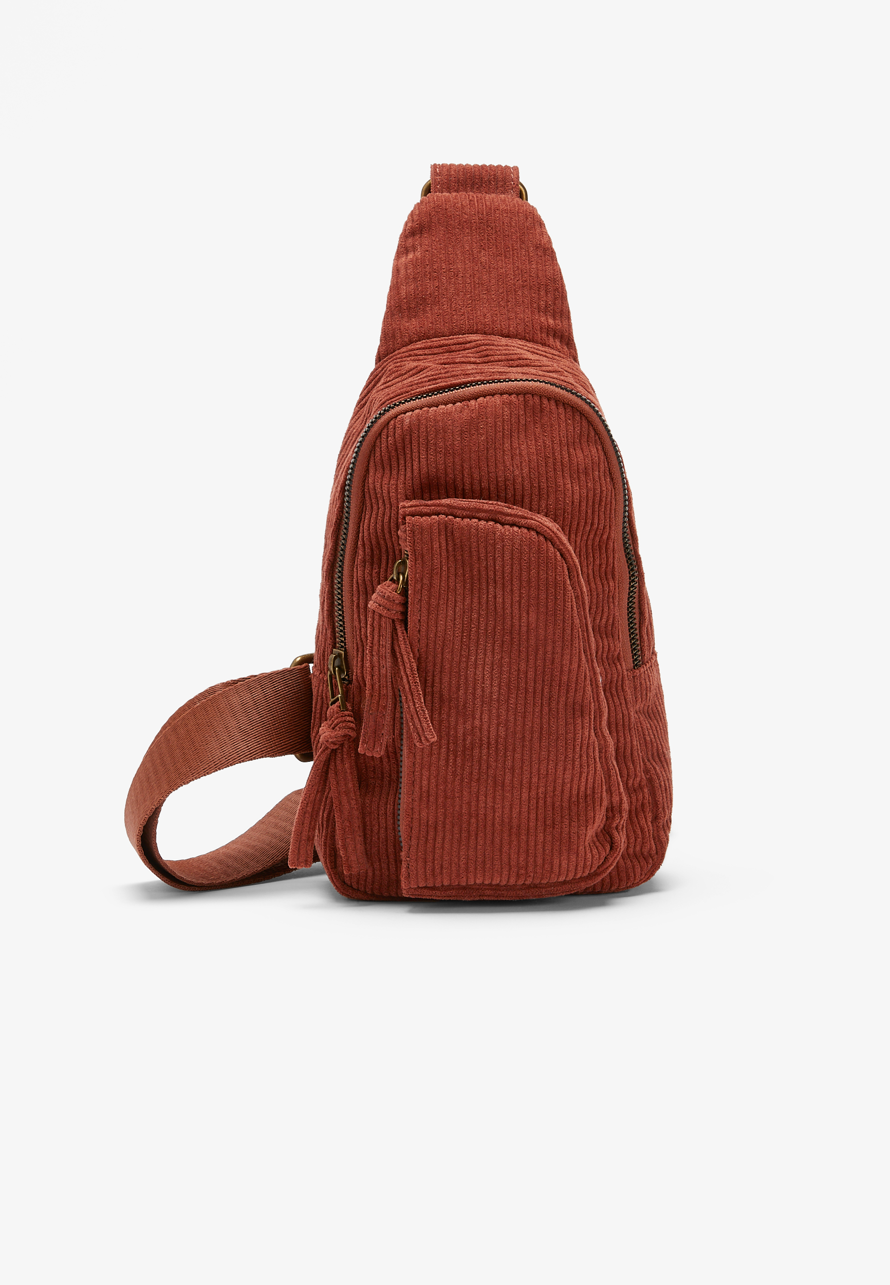 corduroy sling bag