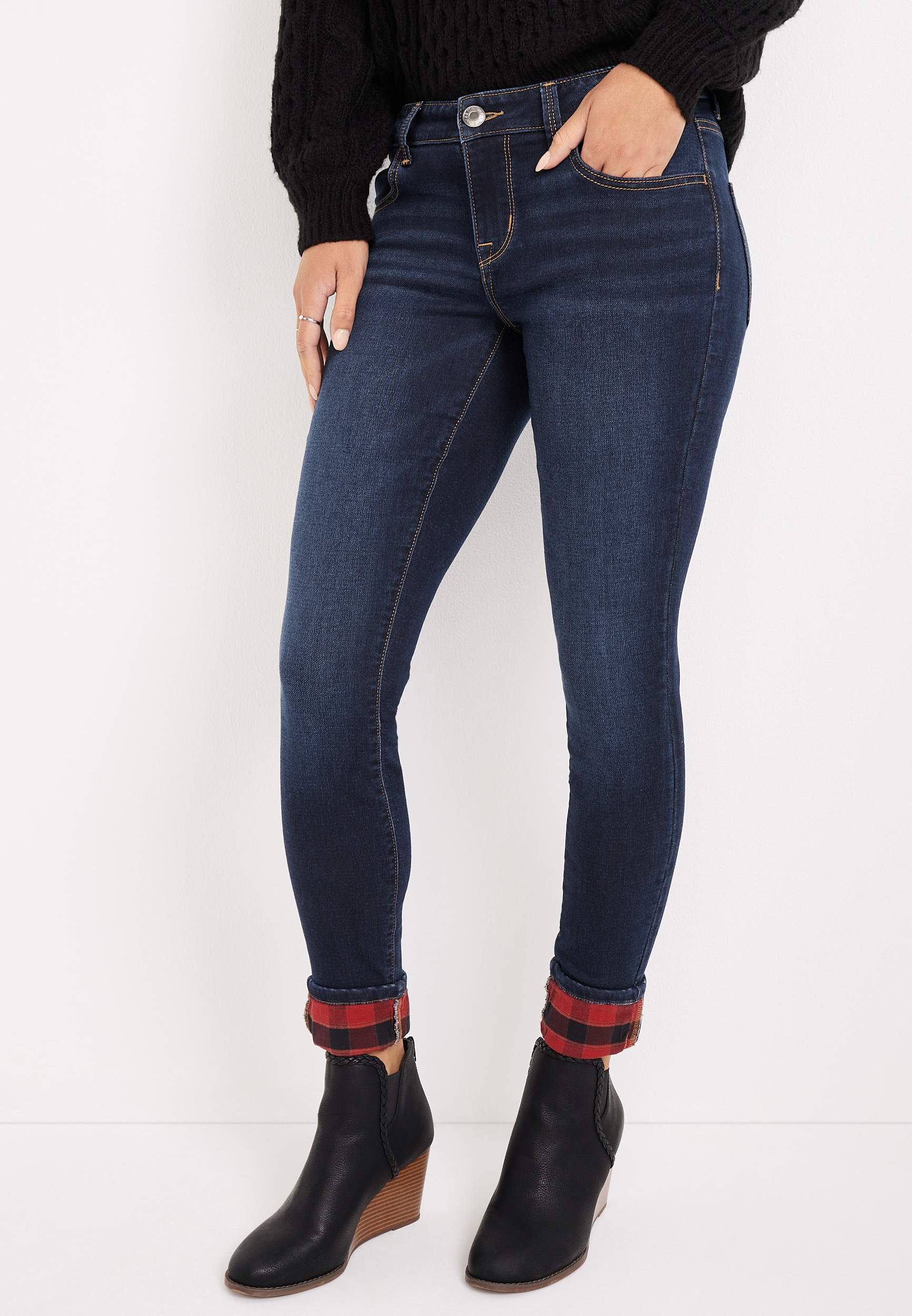 Liverpool The Skinny Pull On High Rise Jeans Stretch Women's Size