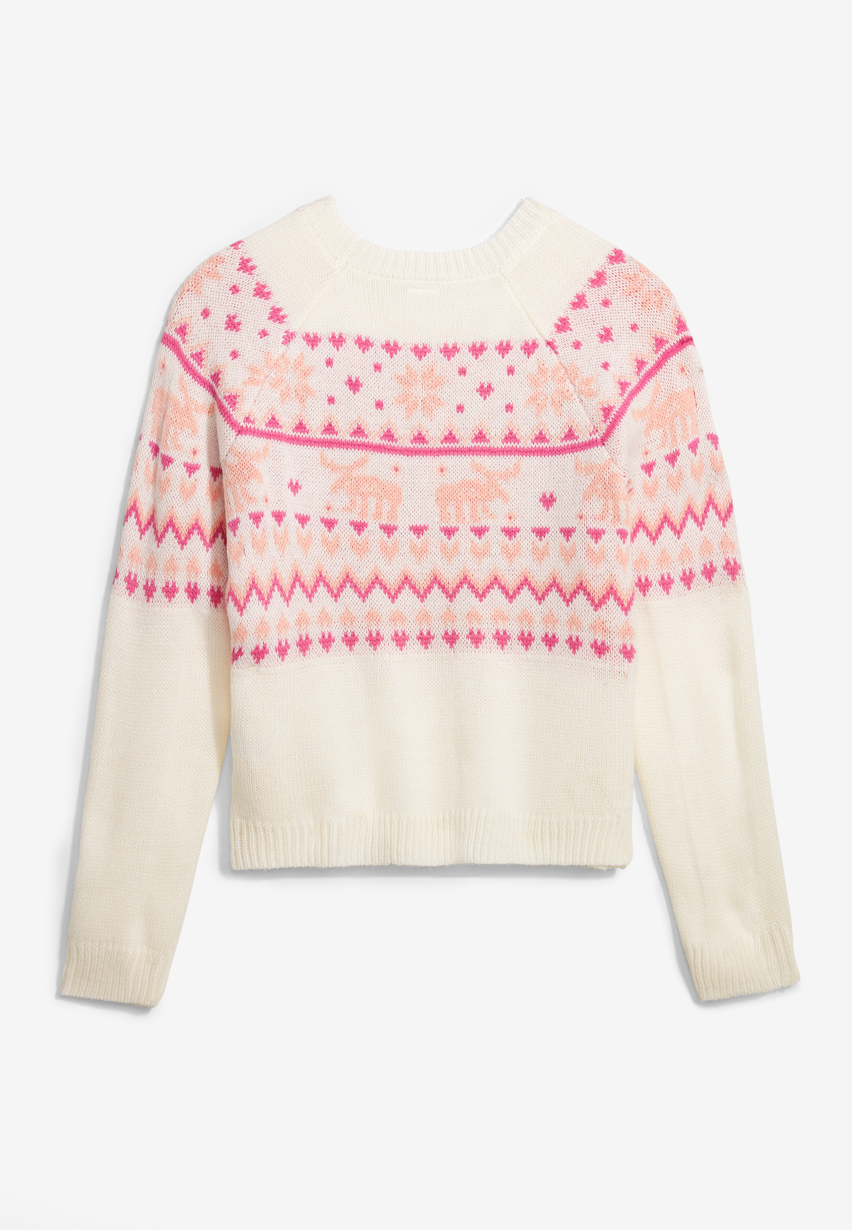 Fair isle store sweater girls