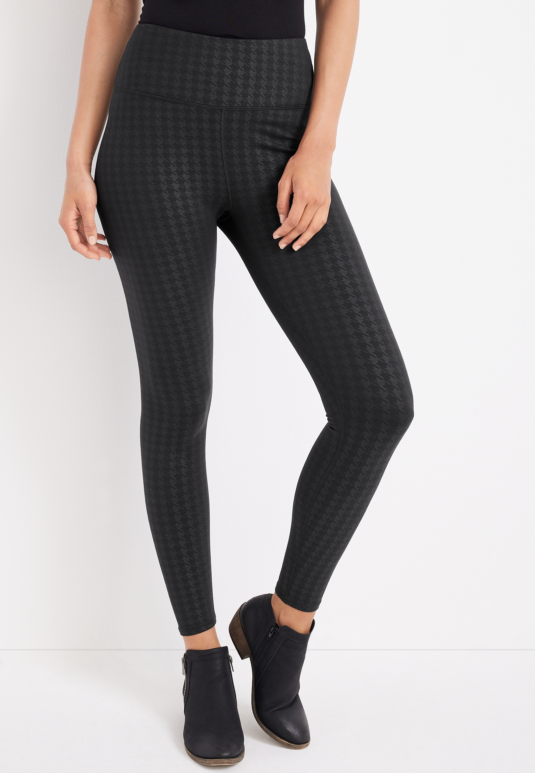 Maurices black leggings sale