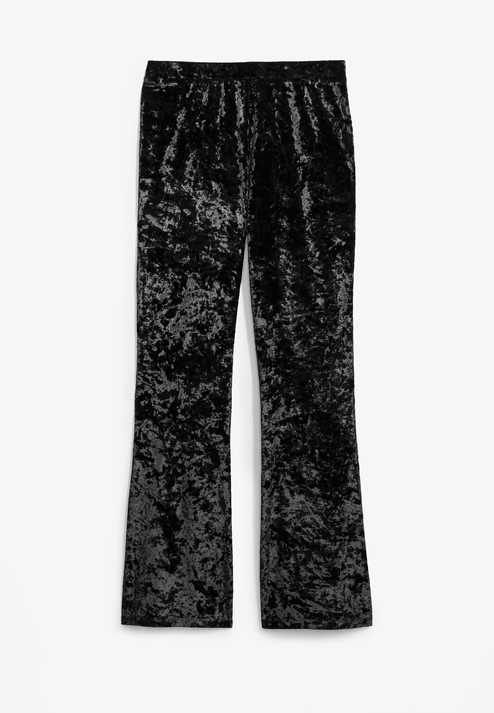 Evsie Crushed Velvet Flare Leggings