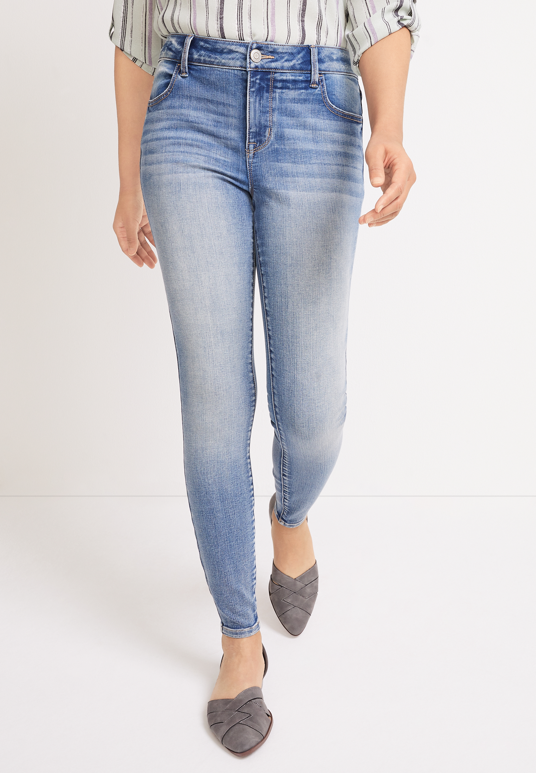 m jeans by maurices™ Super Soft Skinny High Rise Jegging