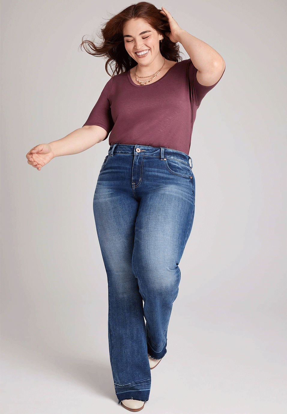 Plus edgely™ Curvy High Rise Jean maurices