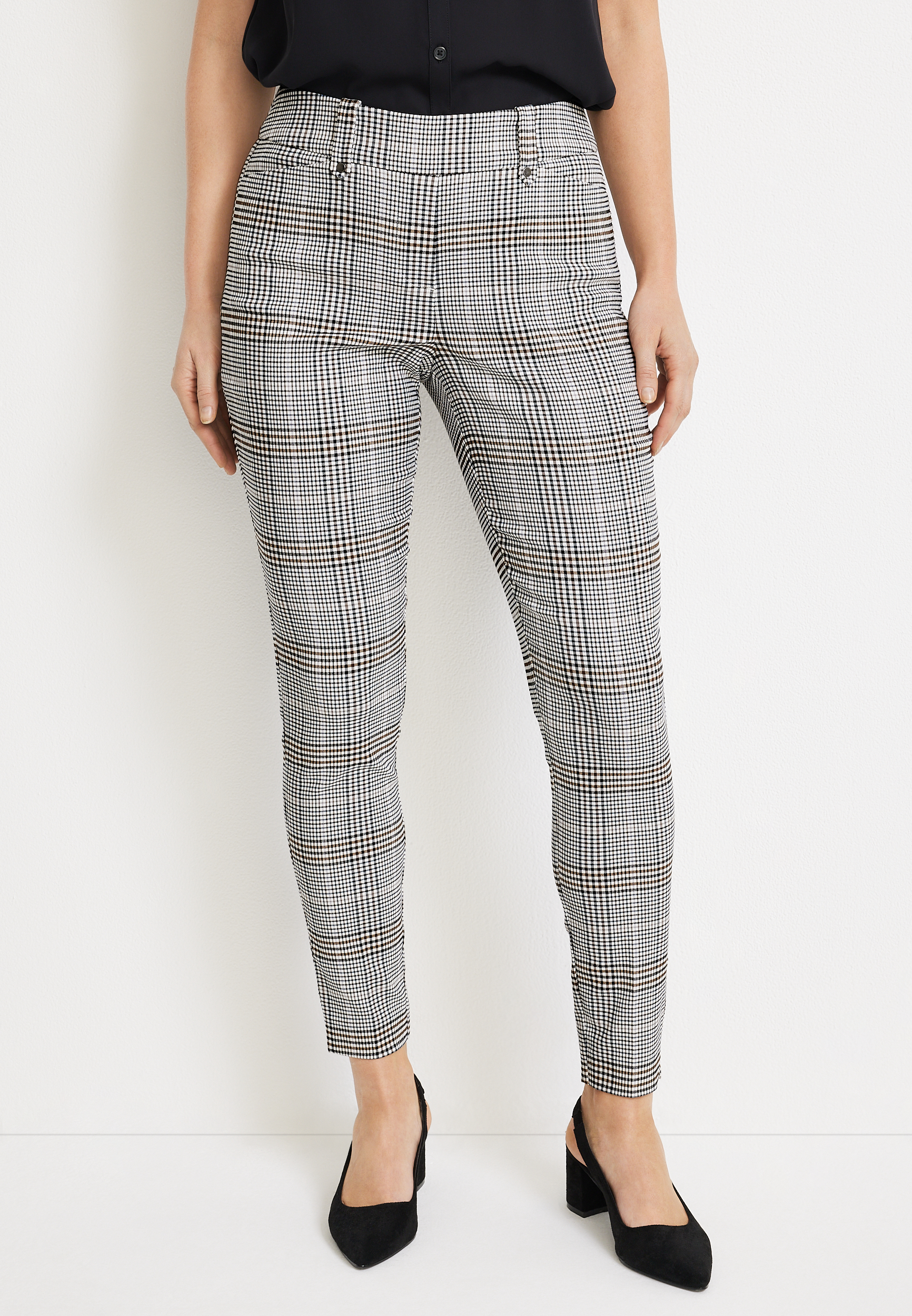 Maurices plaid sale pants