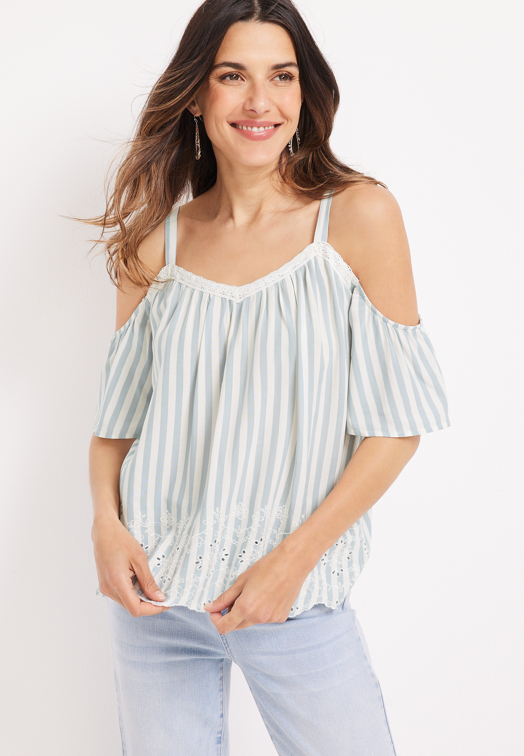 Cold shoulder cheap tops maurices