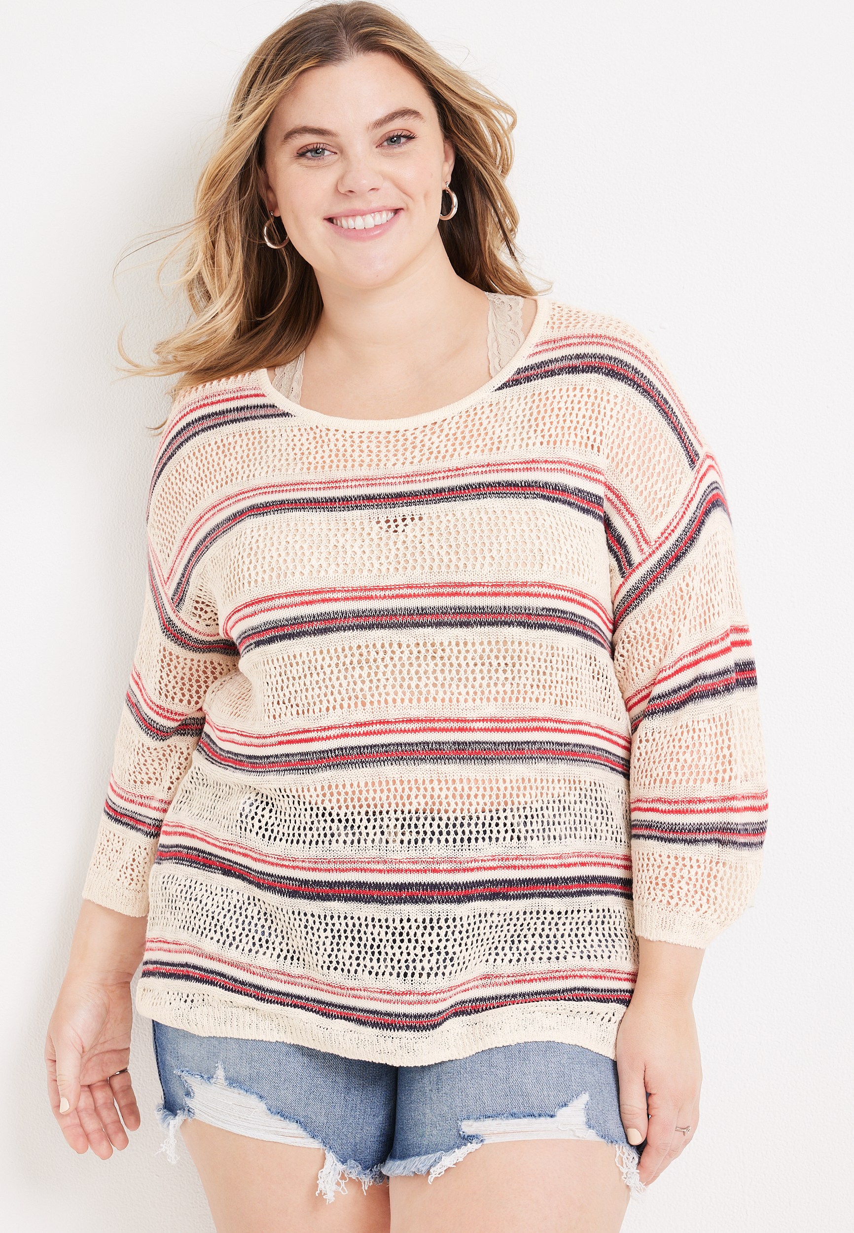 Charlotte russe plus outlet size sweaters