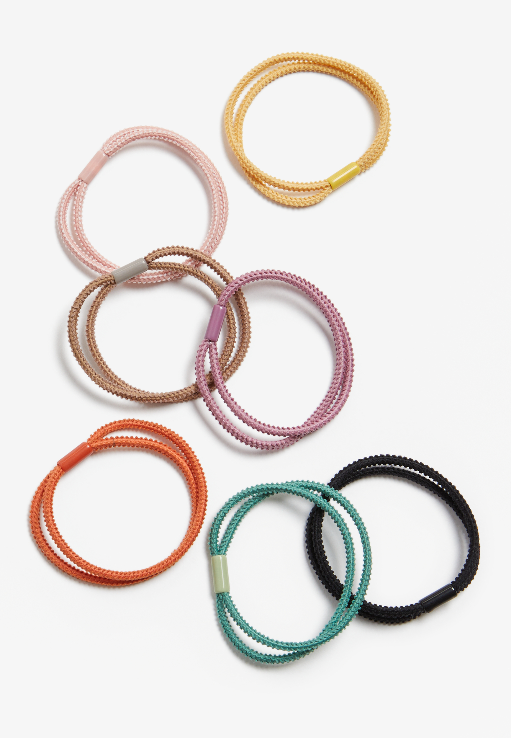 Set of 2 hair ties Amazon.com: Hair Ties for Women, Black Elastic Hair Bands, 2  main image 3