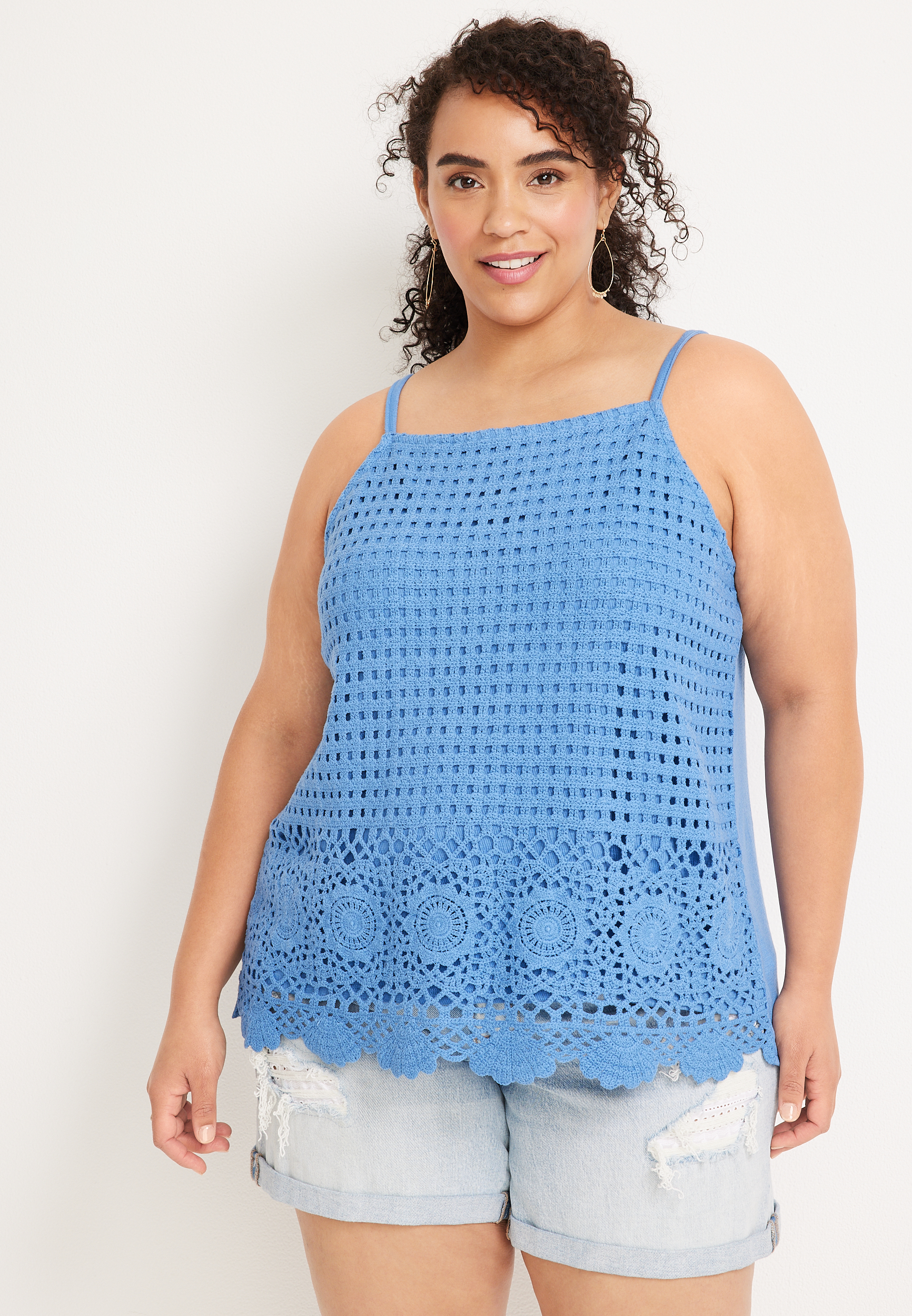 Maurices store crochet top