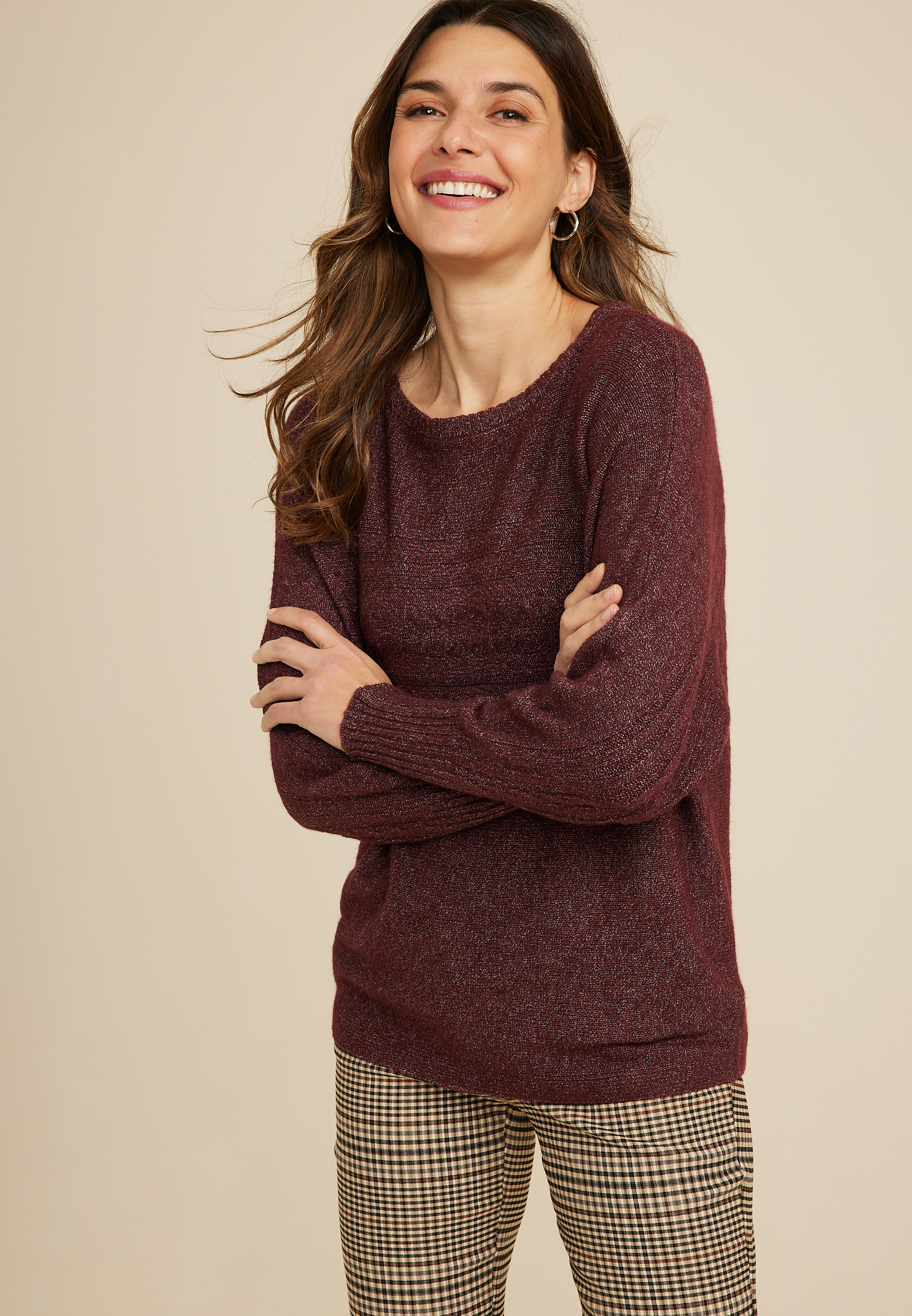 Market & spruce reviera cable knit dolman pullover hot sale