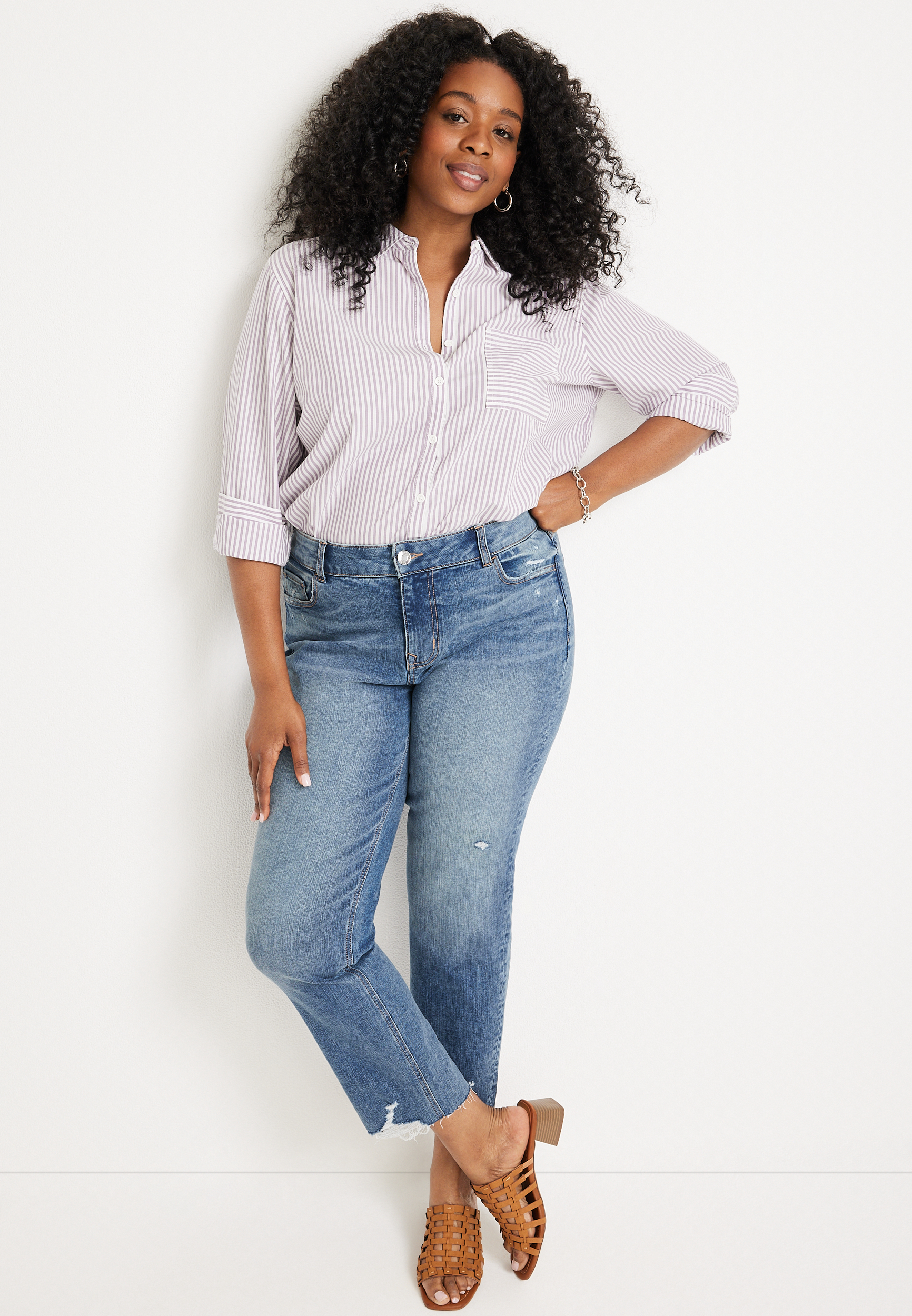 Maurices plus 2024 size jeans