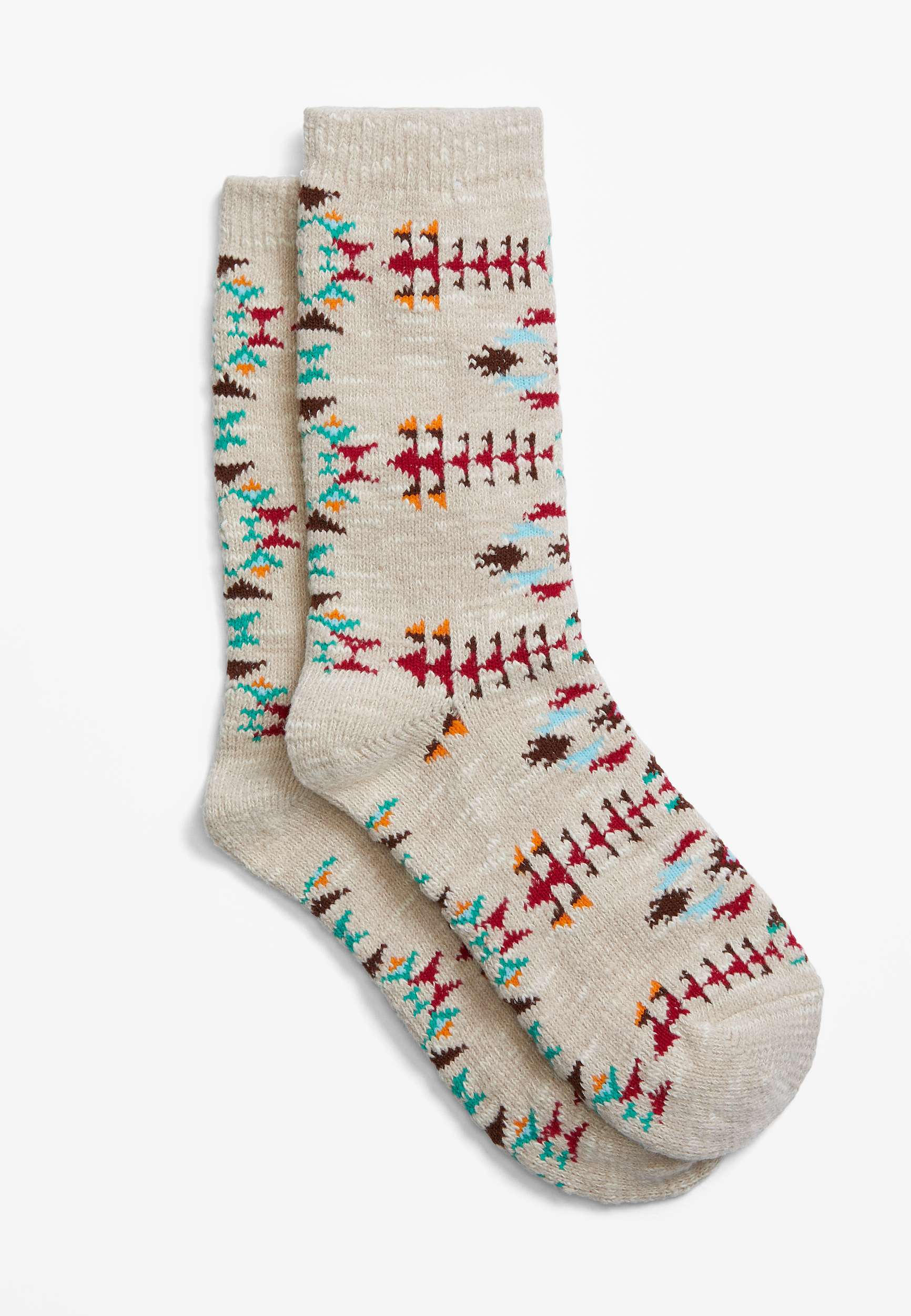 GEO MONOGRAM COTTON BLEND SOCKS