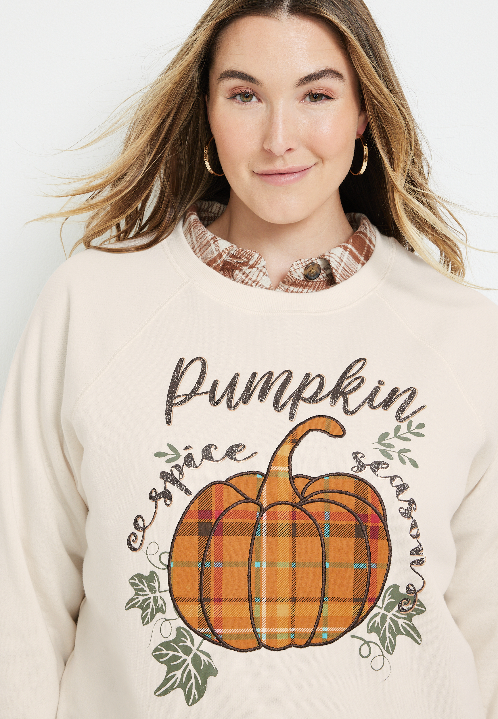 womens pumpkin sweatshirt