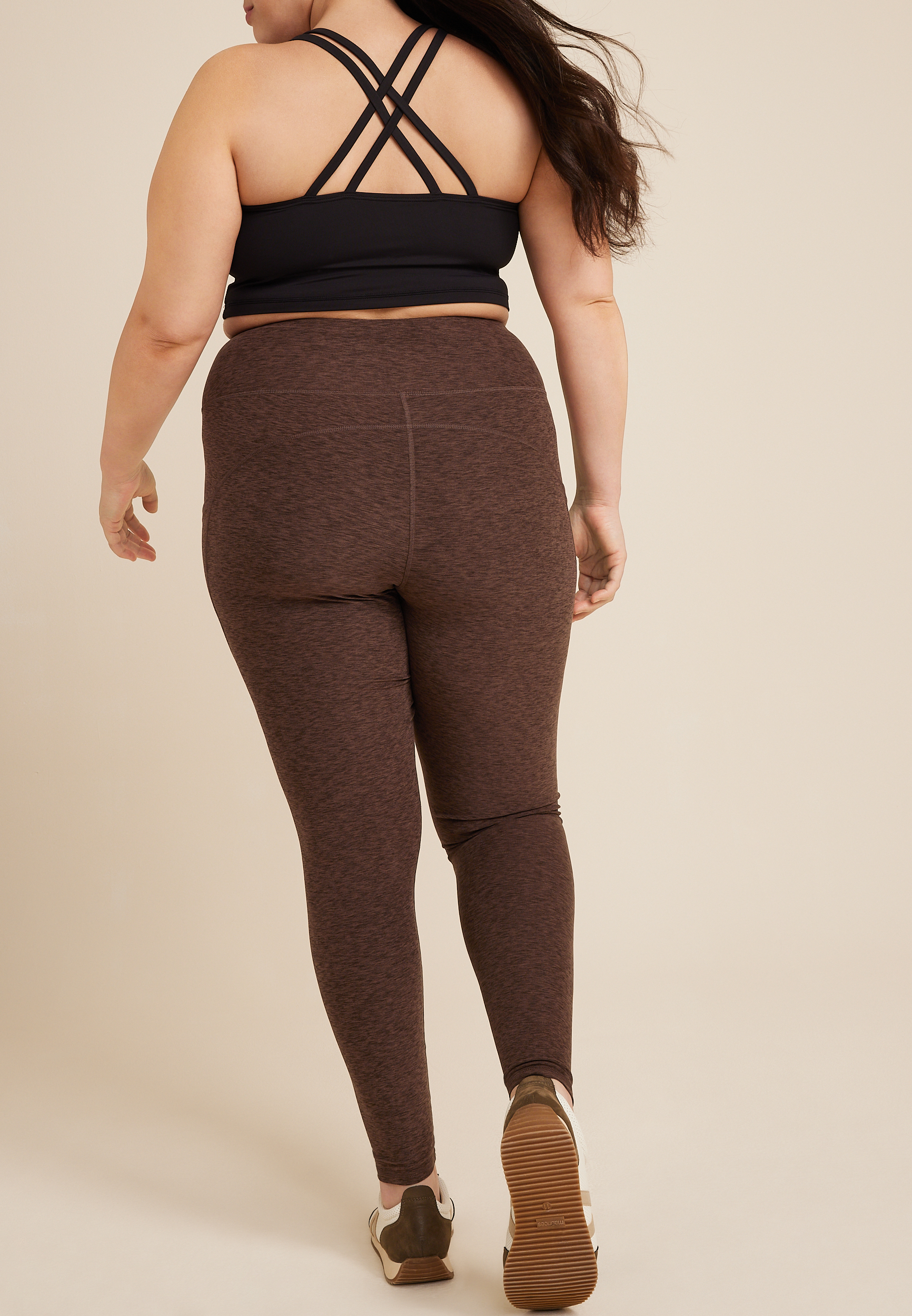 Creamy Soft Pristine Peacock Extra Plus Size Leggings - 3X-5X - By USA  Fashion™