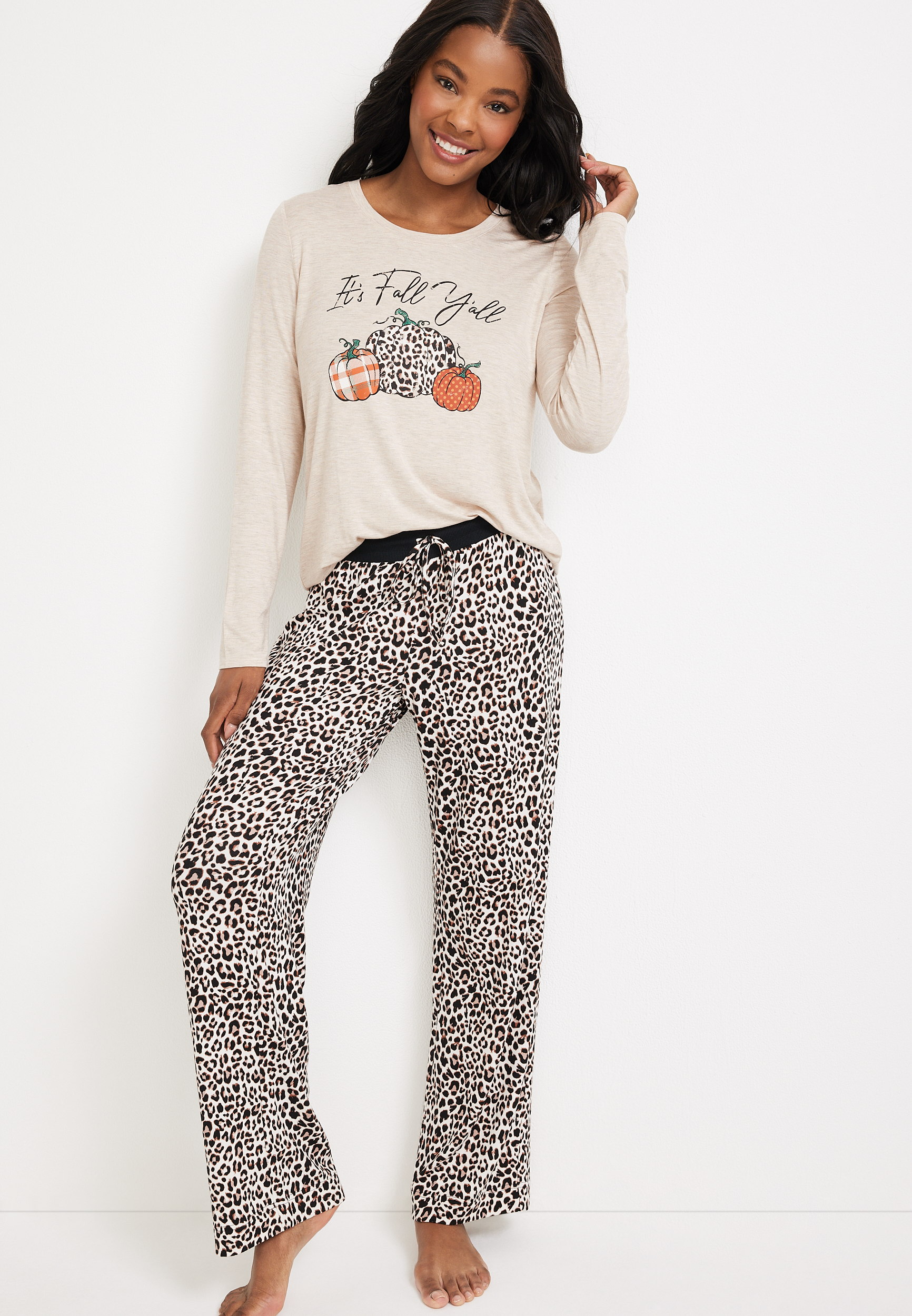 Fall pajama set womens new arrivals