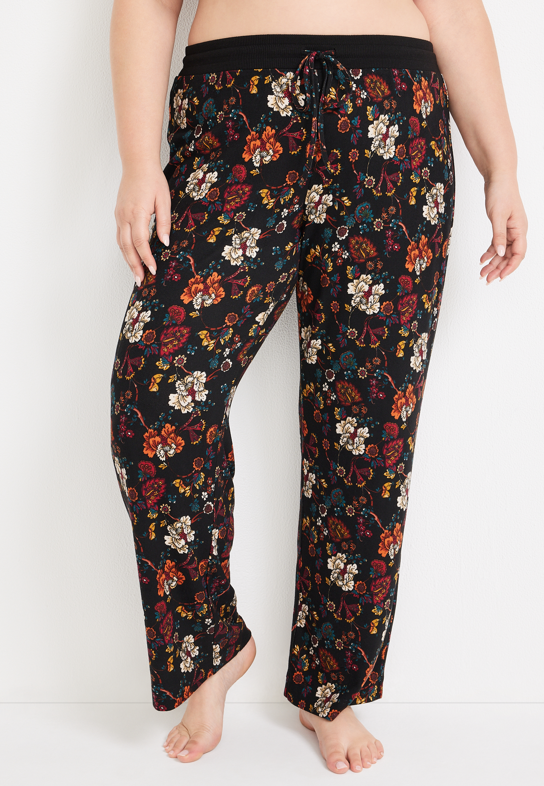 Cheap plus outlet size pajama pants