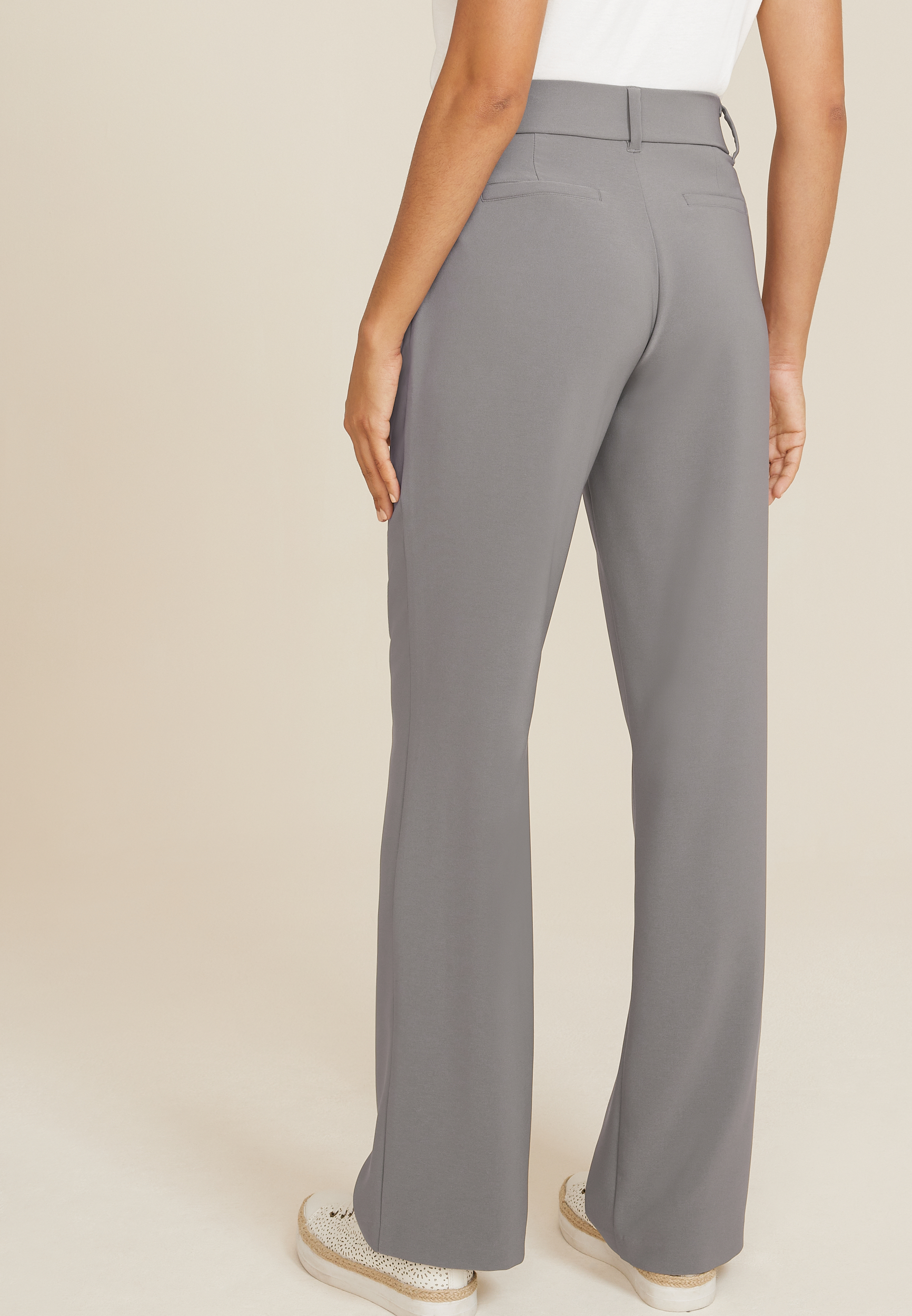 Maurices Women's Idealist High Rise Wide Leg Dress Pants Size 12 - Yahoo  Shopping