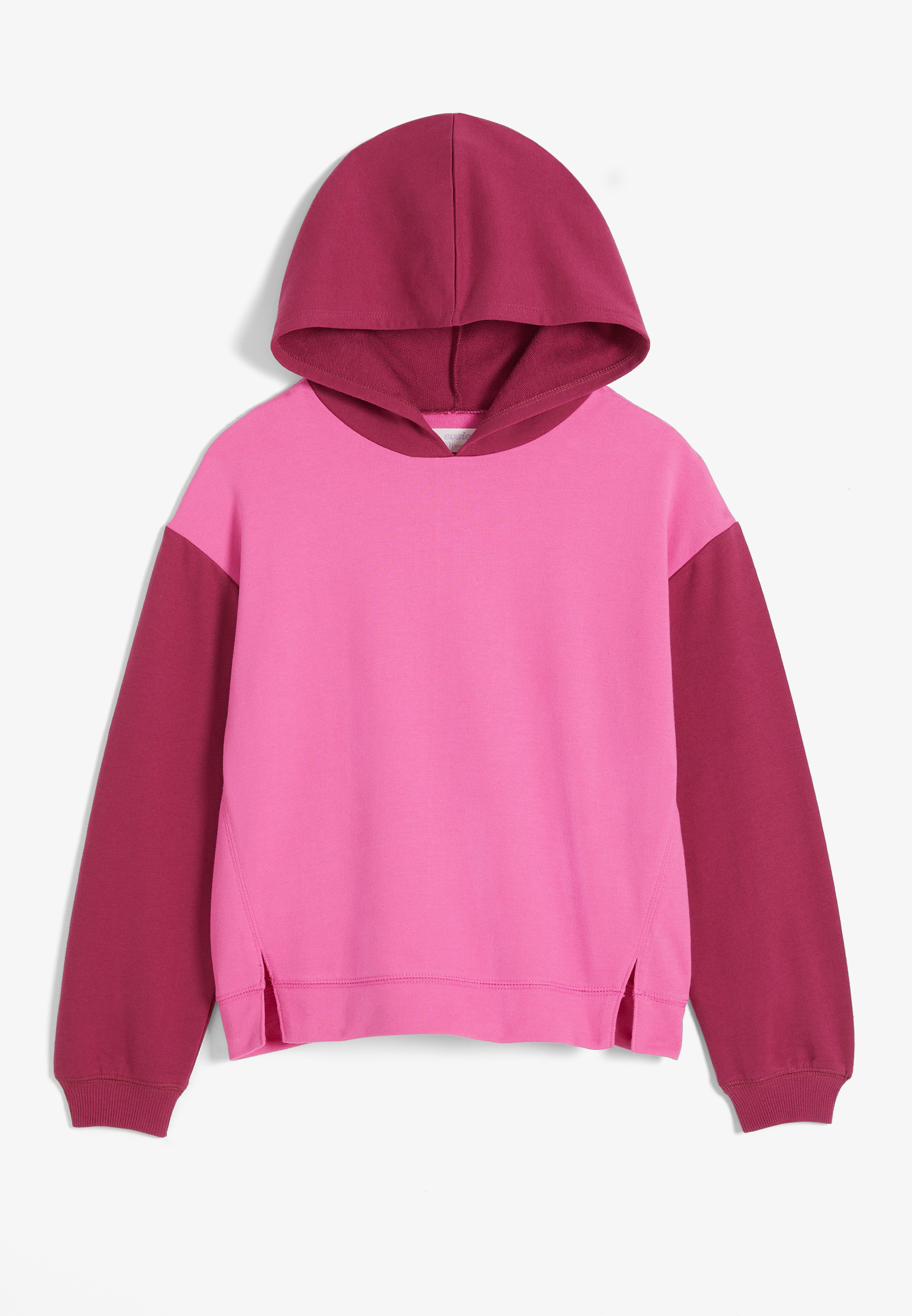 PPG Glidden Cherry Brandy Pink PPG1184-5 Solid Color Kids Pullover Hoodie  by Simply_Solid_Colors_ Now_Over_4000_Essen