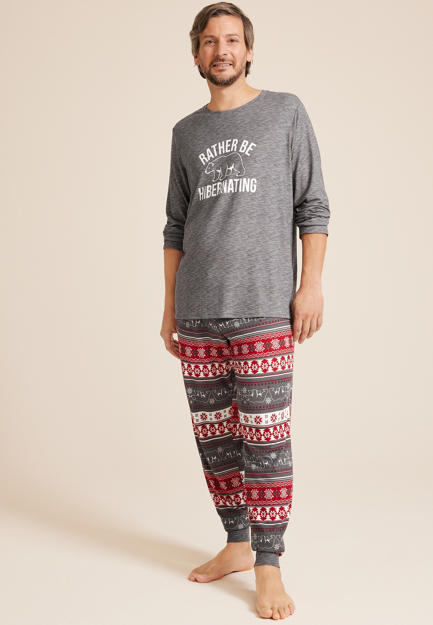 Mens discount fairisle pyjamas