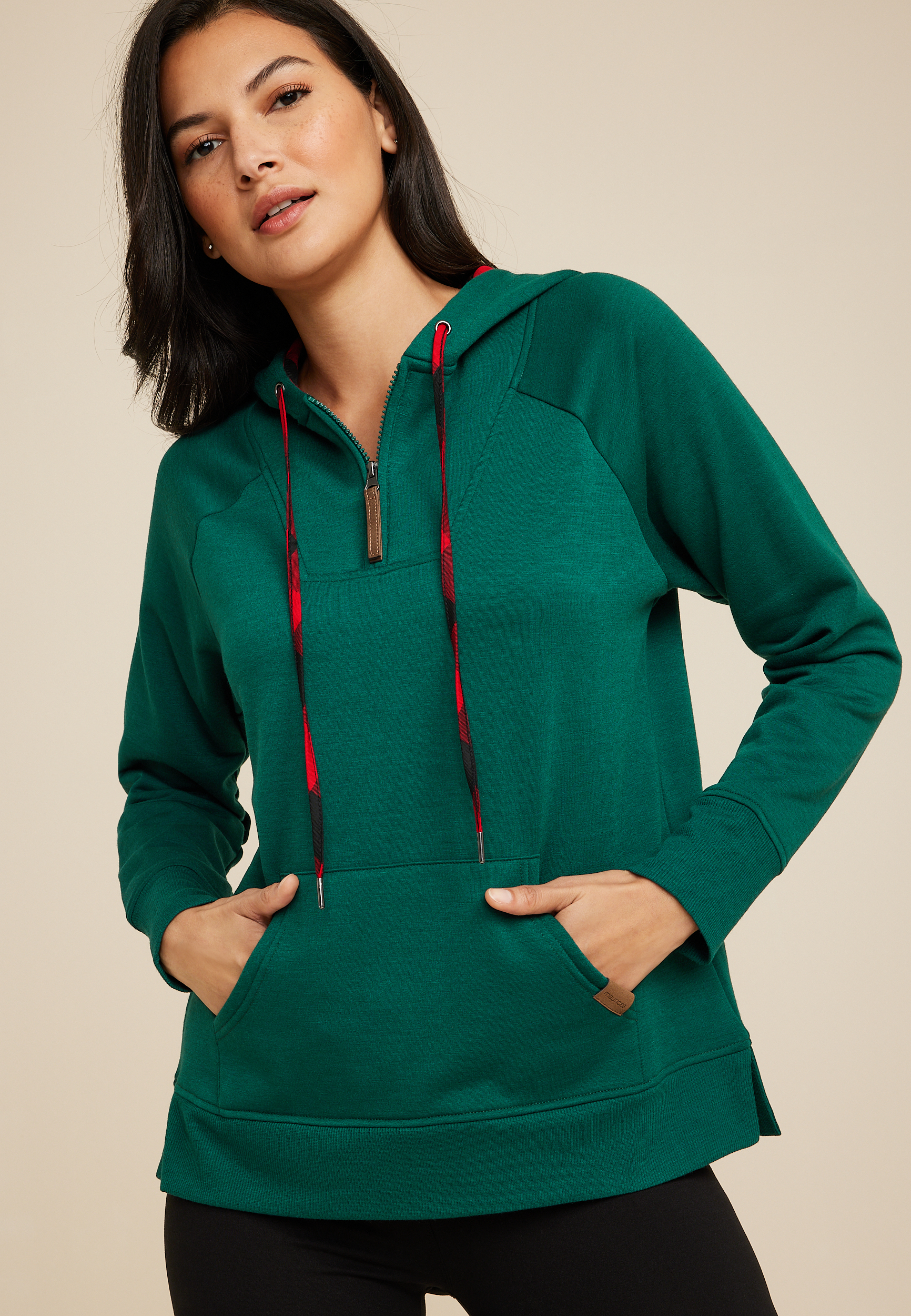 Emerald green best sale hoodie women's