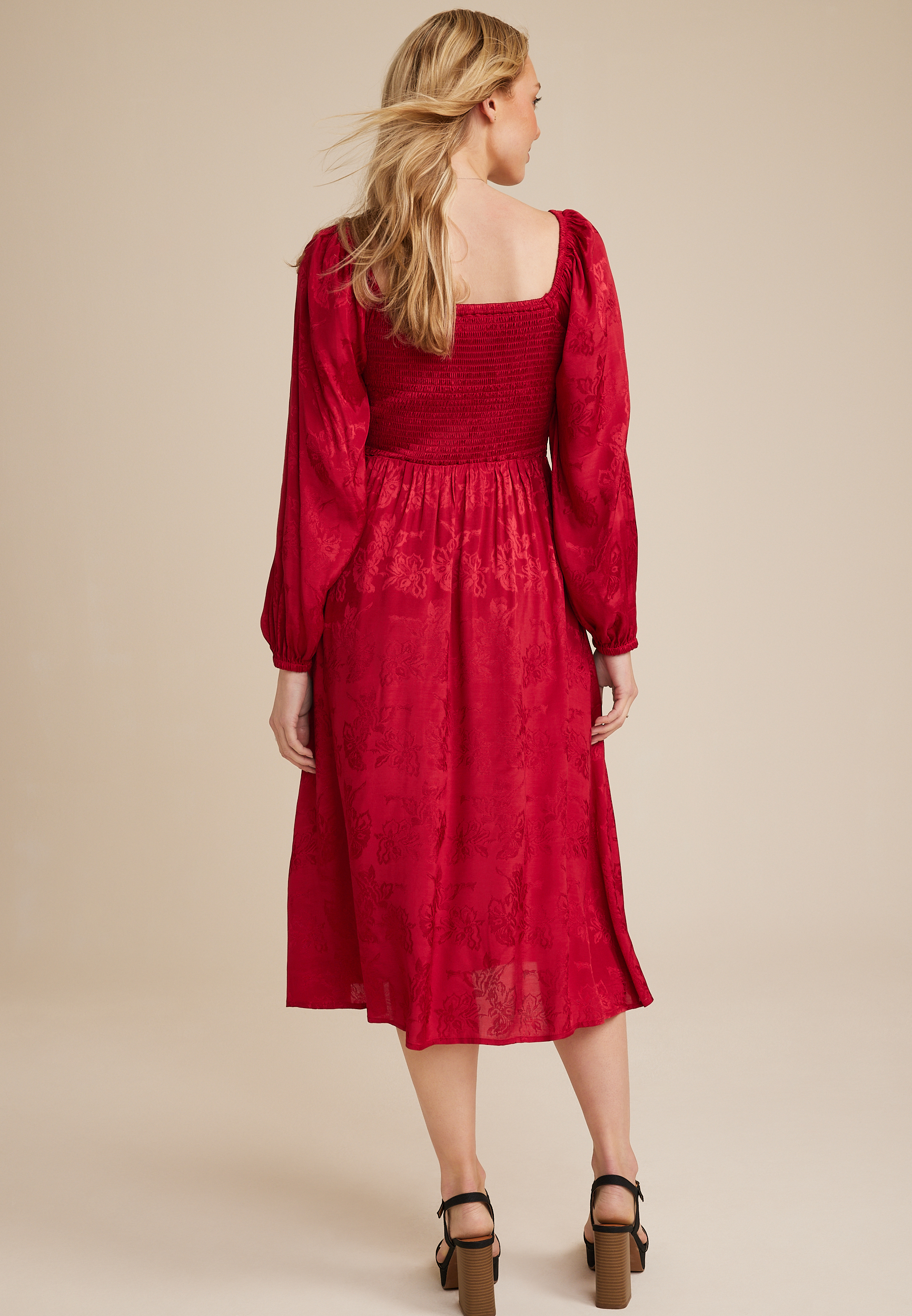 strapless open back dress Carrie A-Line Shirt Dress main image 1