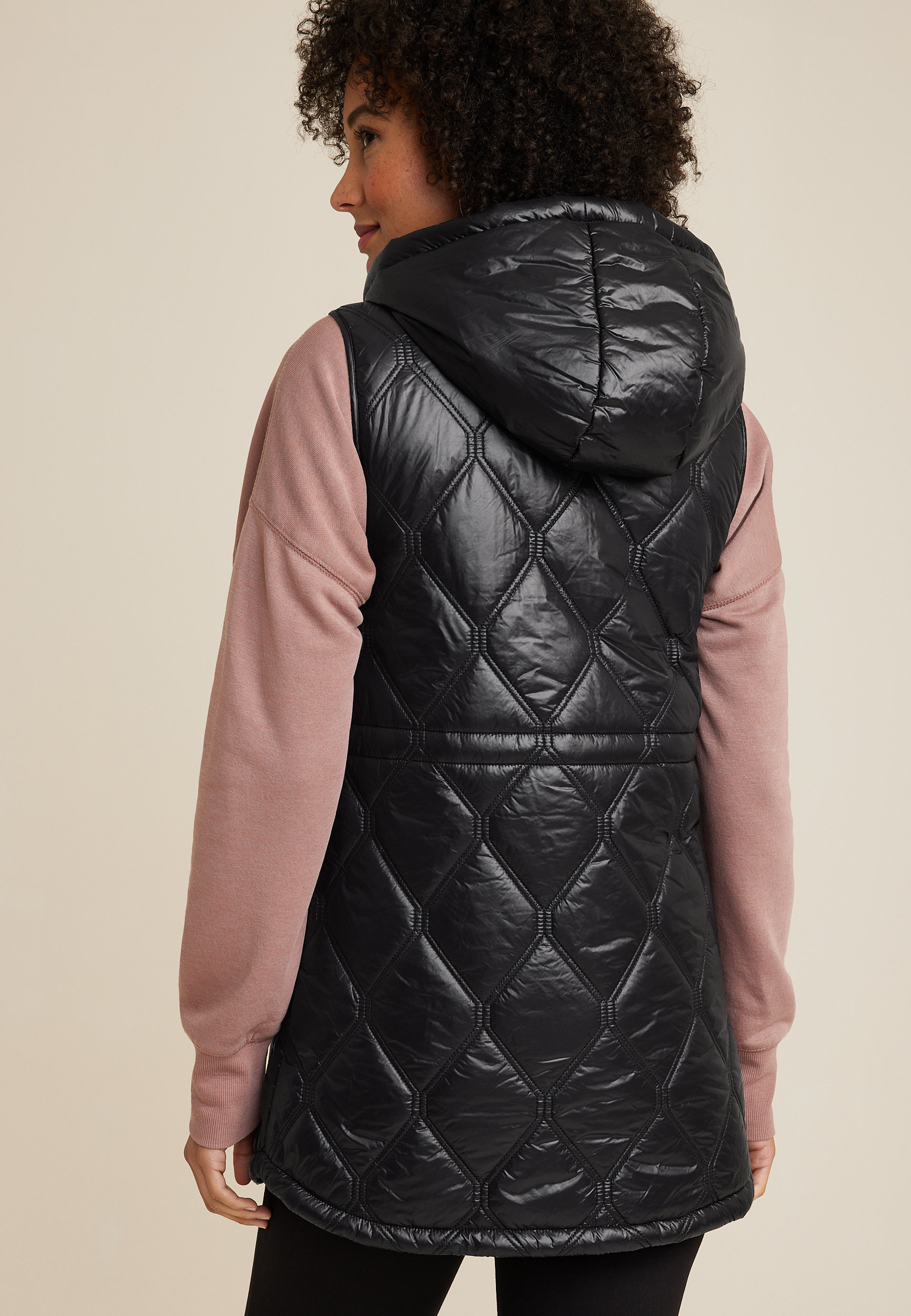 Hooded Longline Active Vest