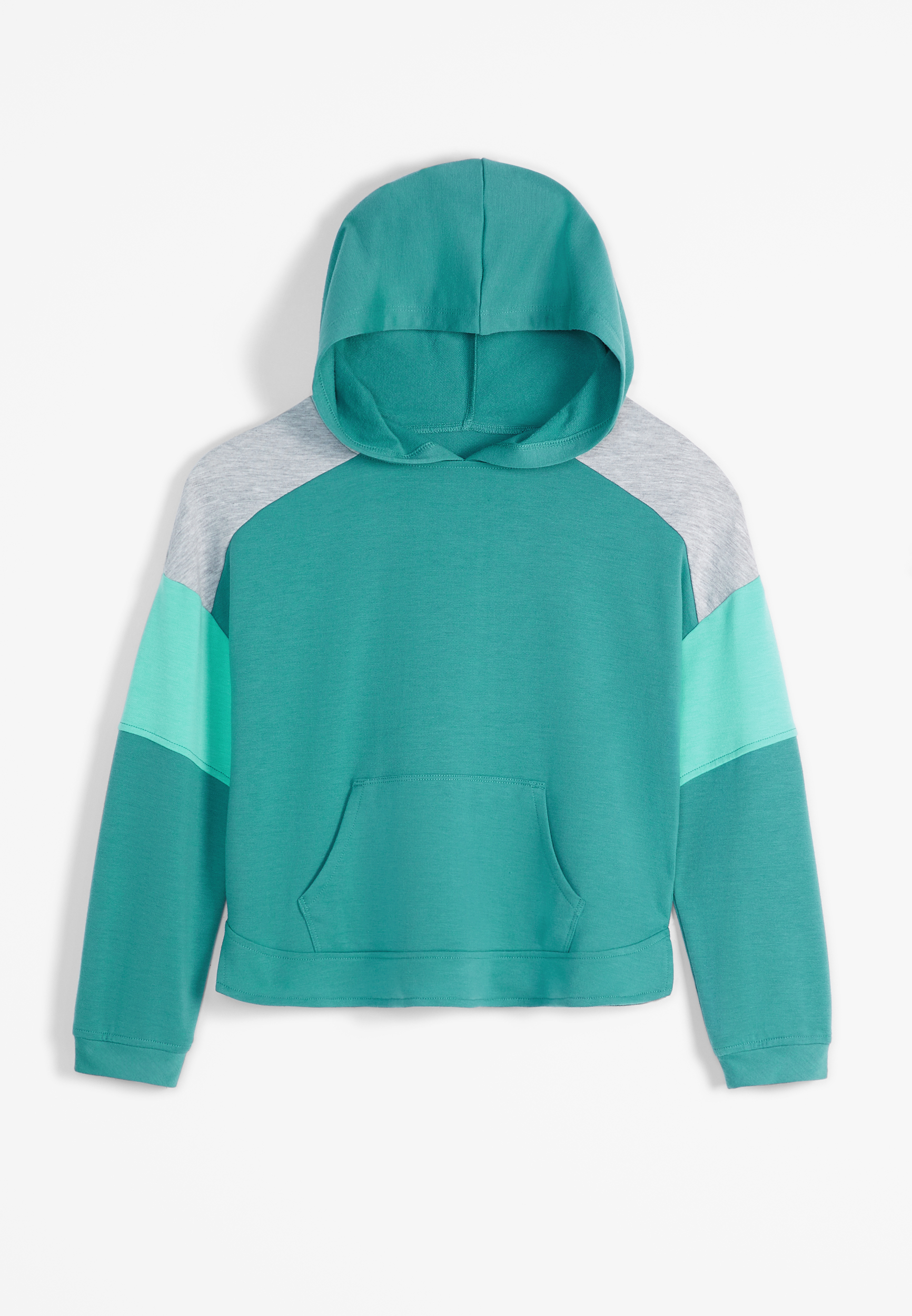 Girls mint green discount hoodie