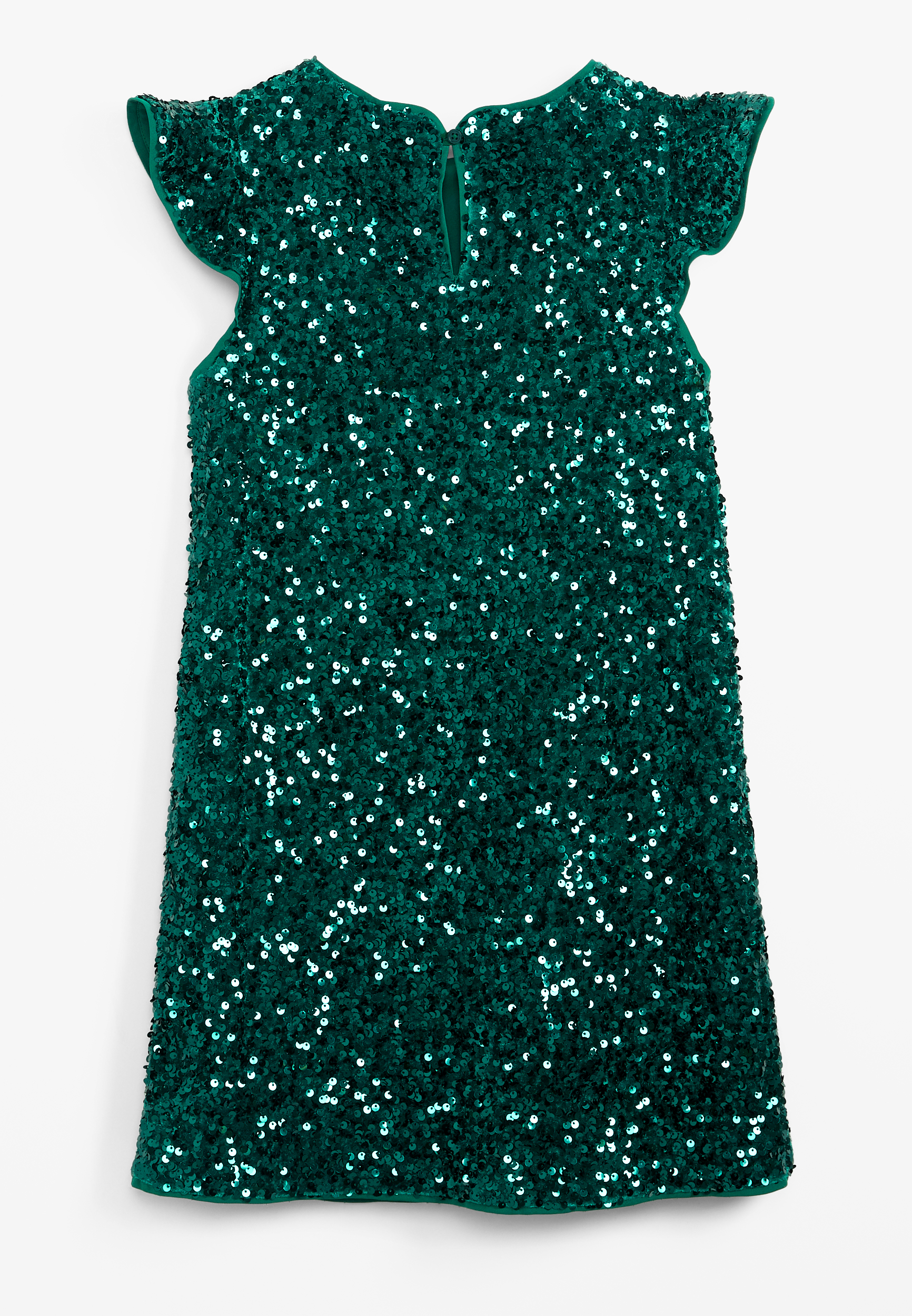 Girls green 2025 sequin dress