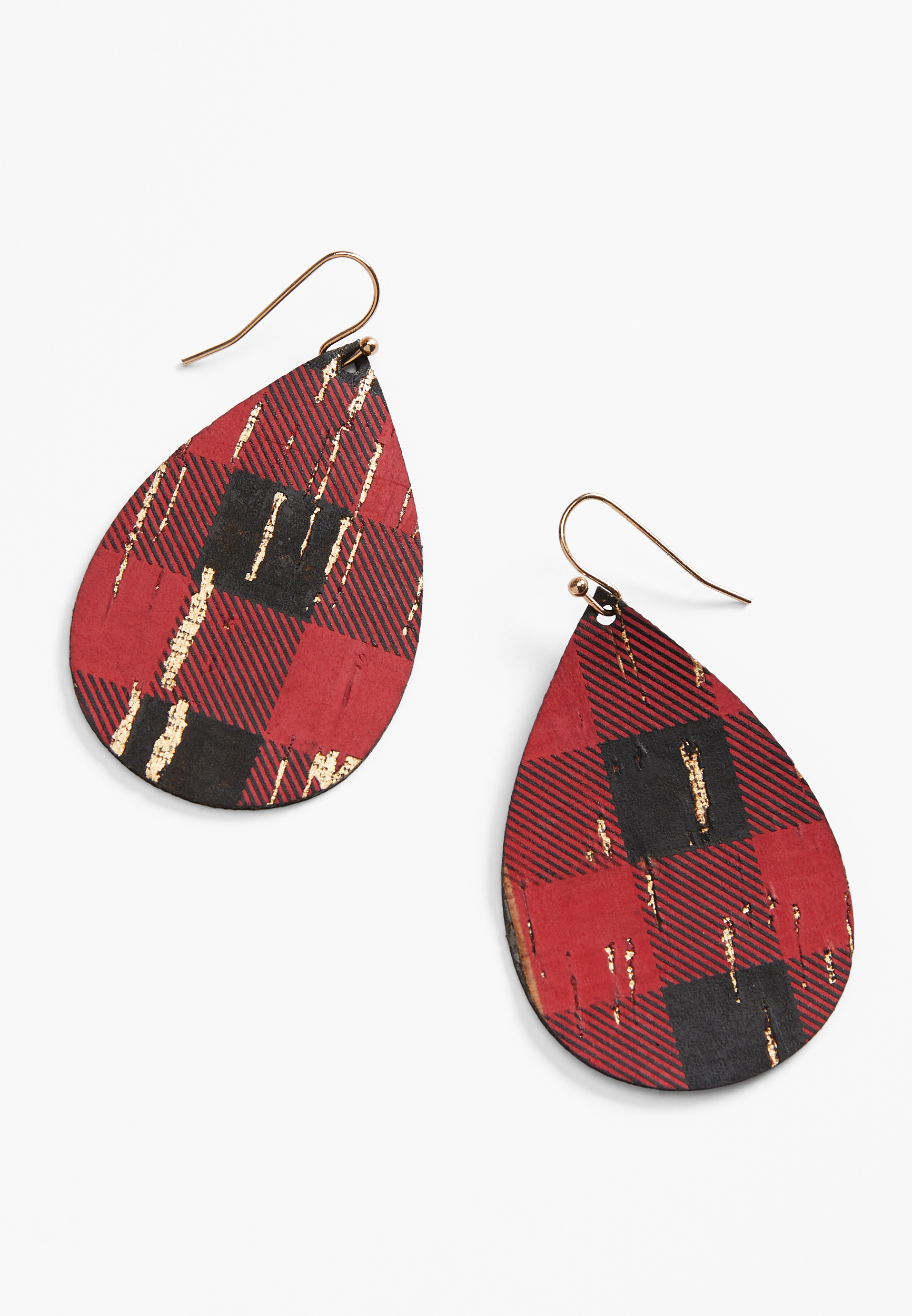 Buffalo deals plaid earrings