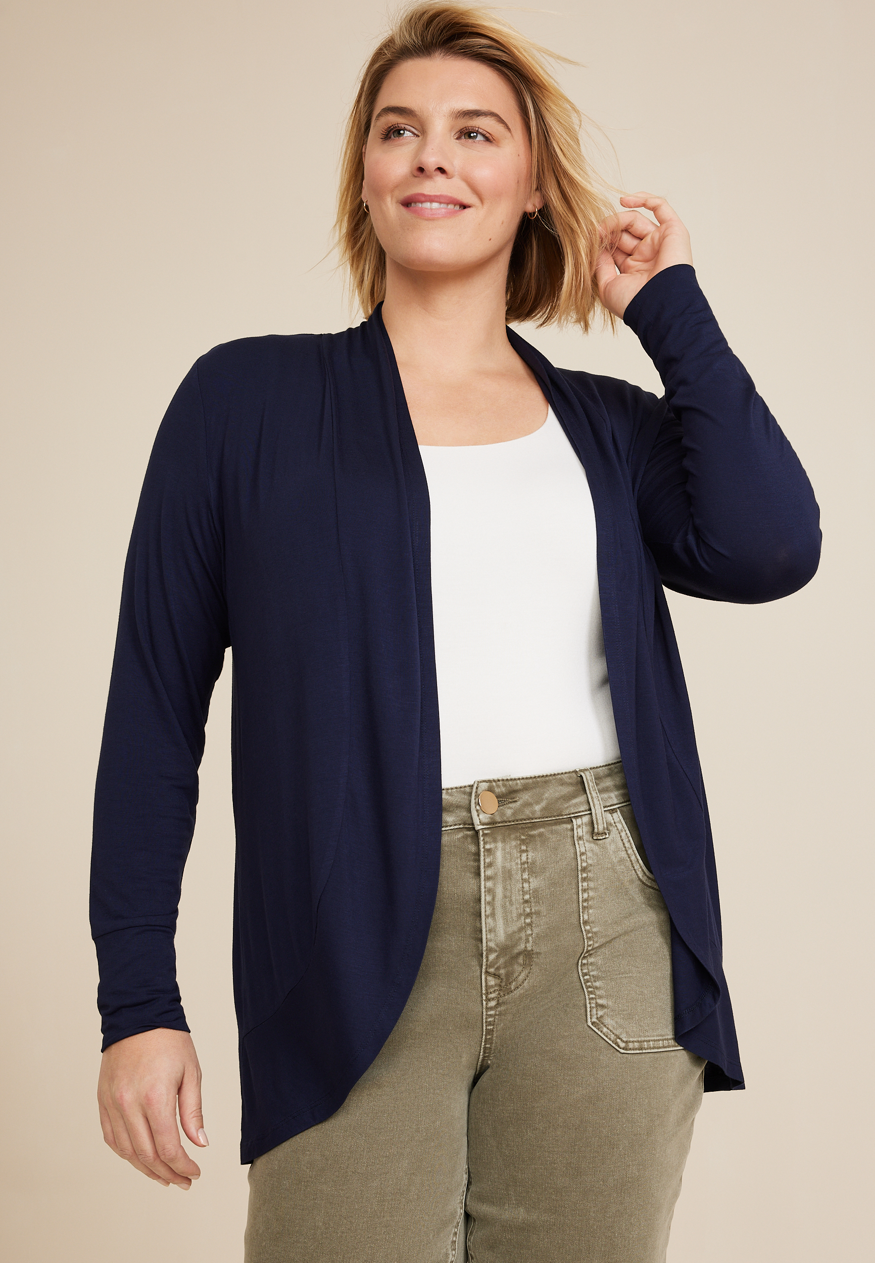 Plus size on sale women cardigans