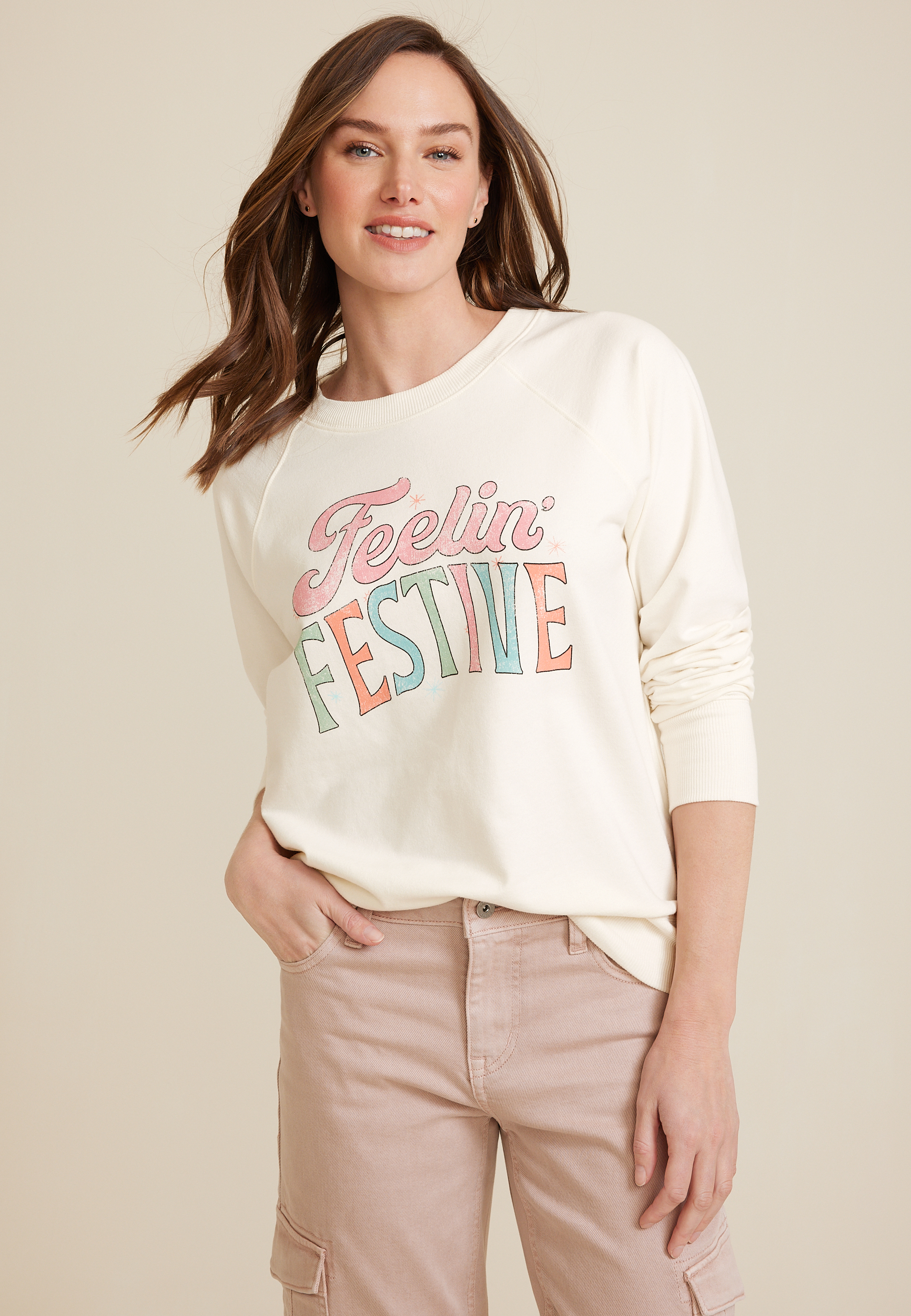 Feelin Festive Sweatshirt