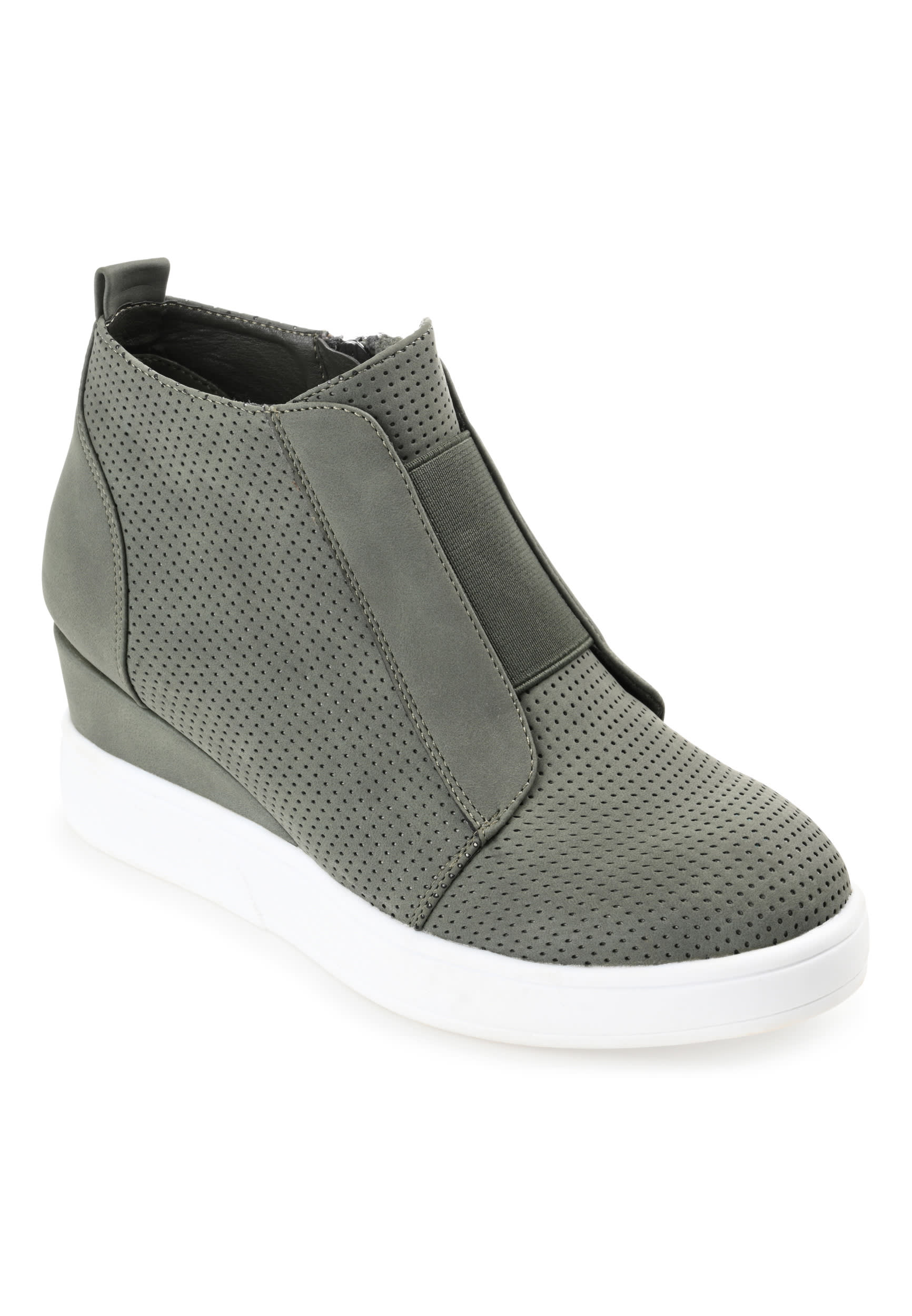 Journee collection clara hot sale wedge sneaker