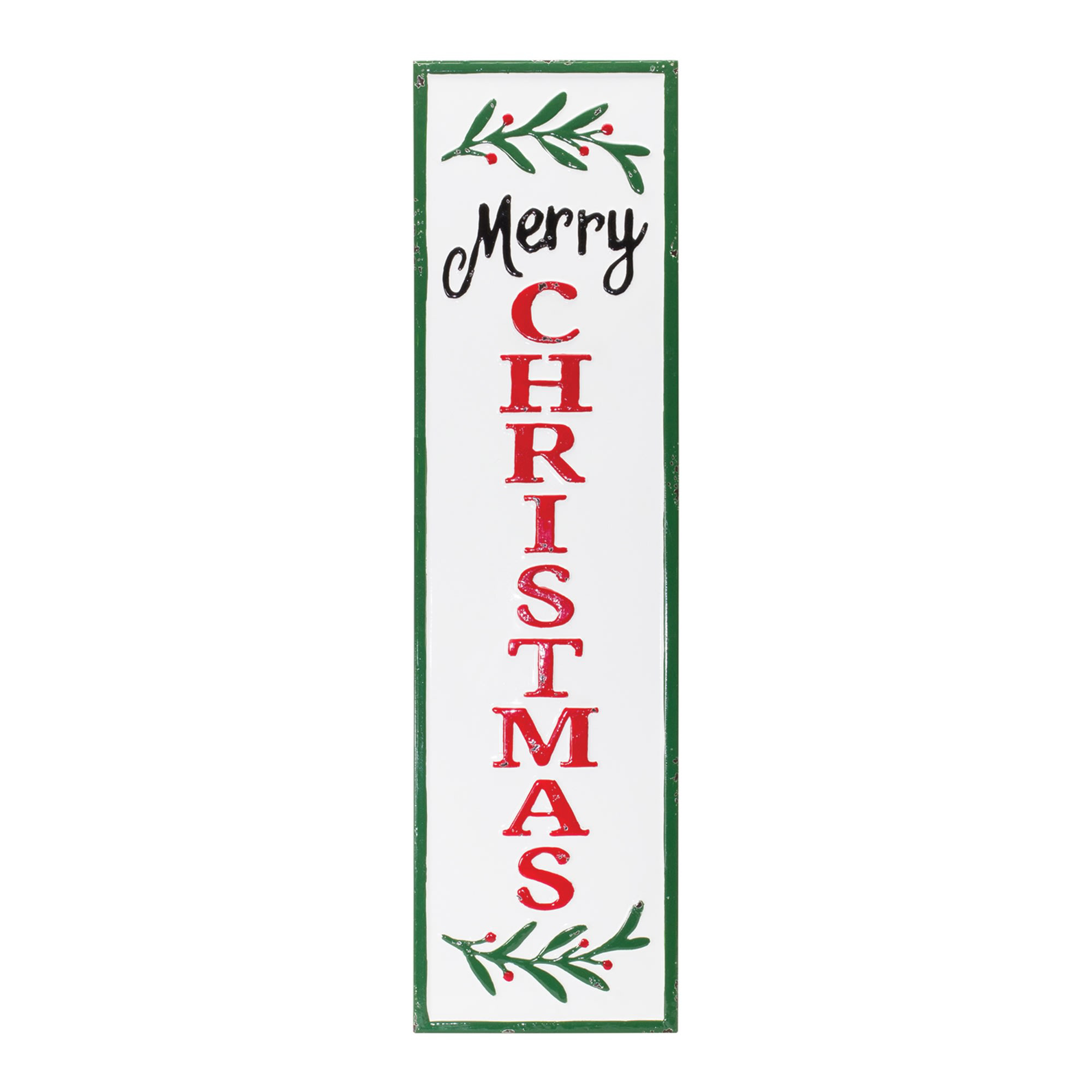 Melrose International Christmas Tree Wall Sign (Set of 2)