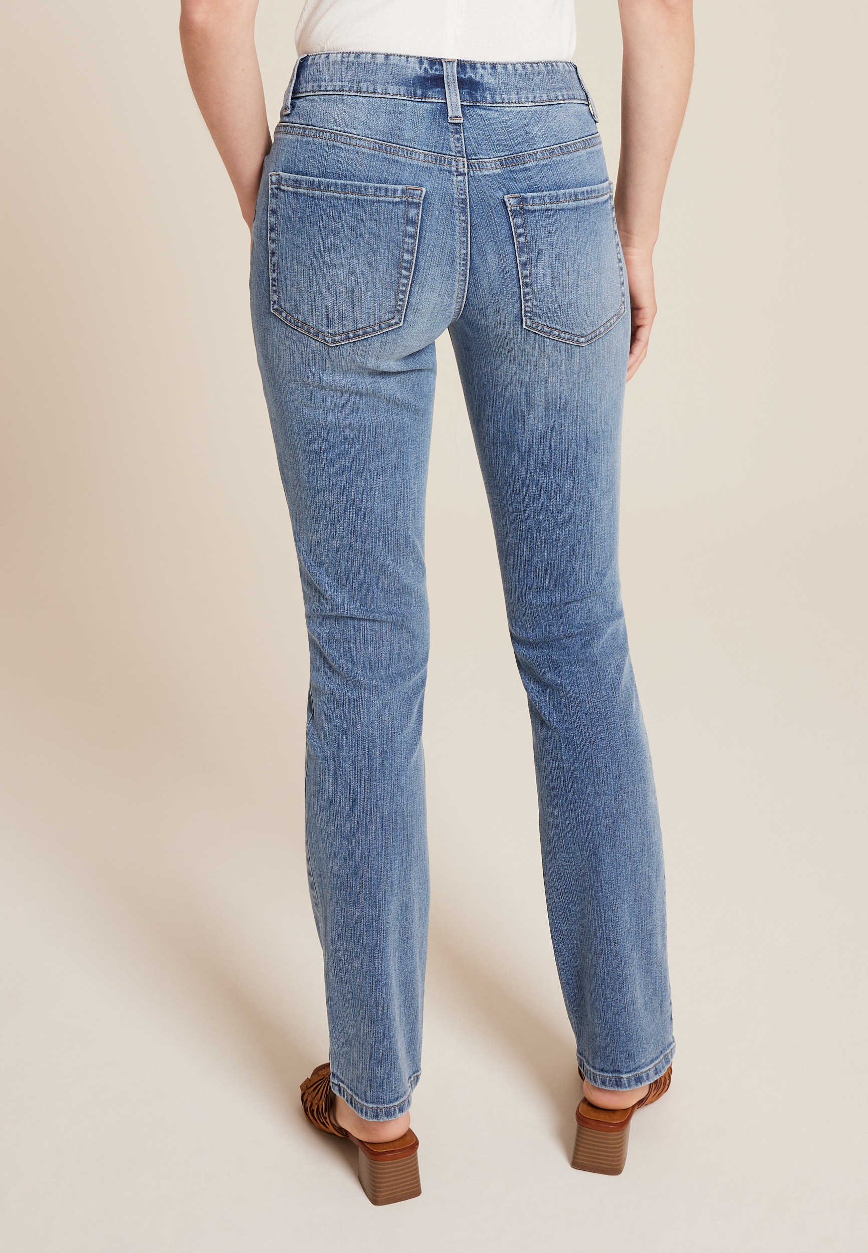 デニム・ジーパン +AMOMENTO+ STRAIGHT FIT DENIMMIDBLUE AM23FWW02DNMIDBLUE AMOMENTO GLOBAL