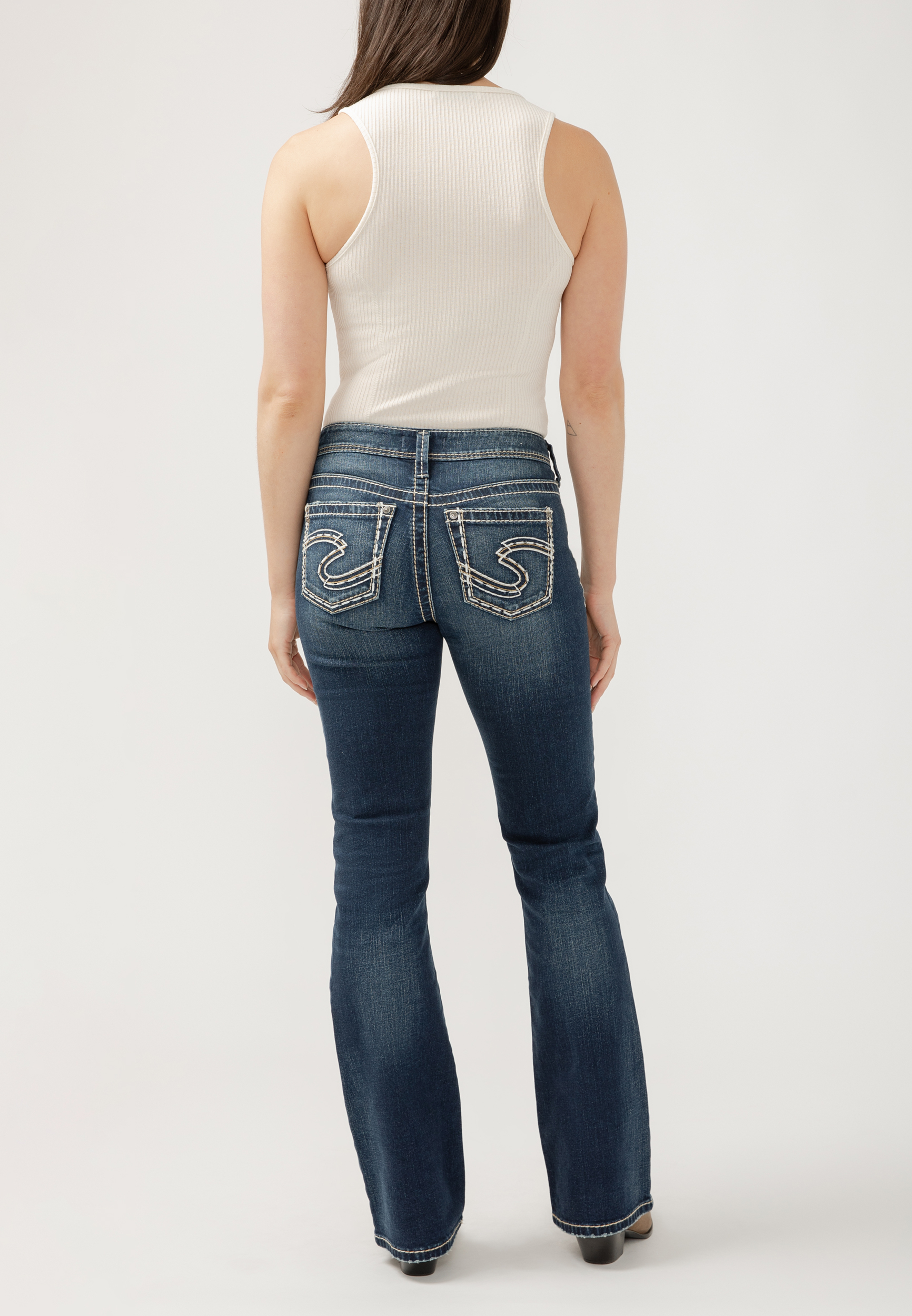   JEANS★プラットフォーム★WHITE/SILVER Zara | Jeans | Zara Silver Jeans | Poshmark