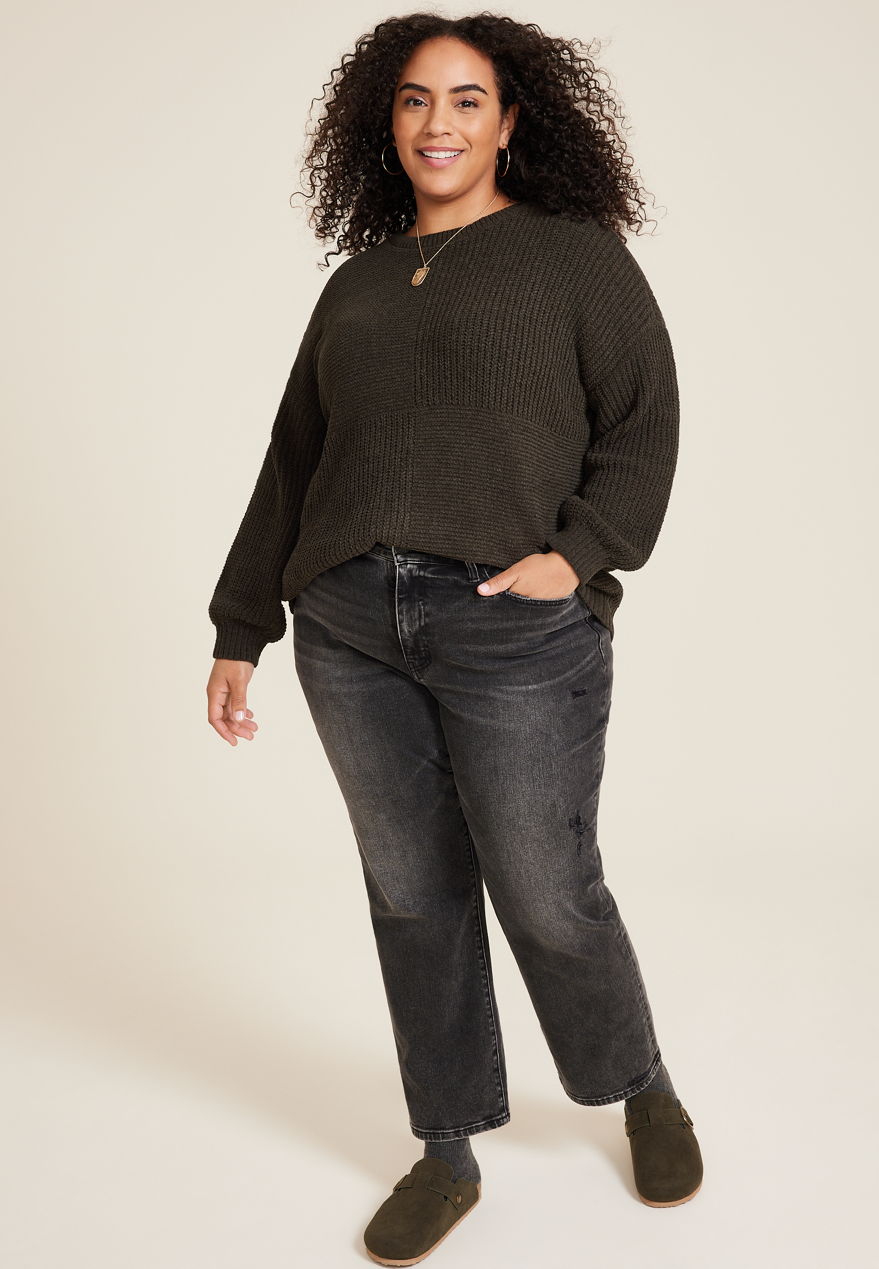 Plus size pullover deals