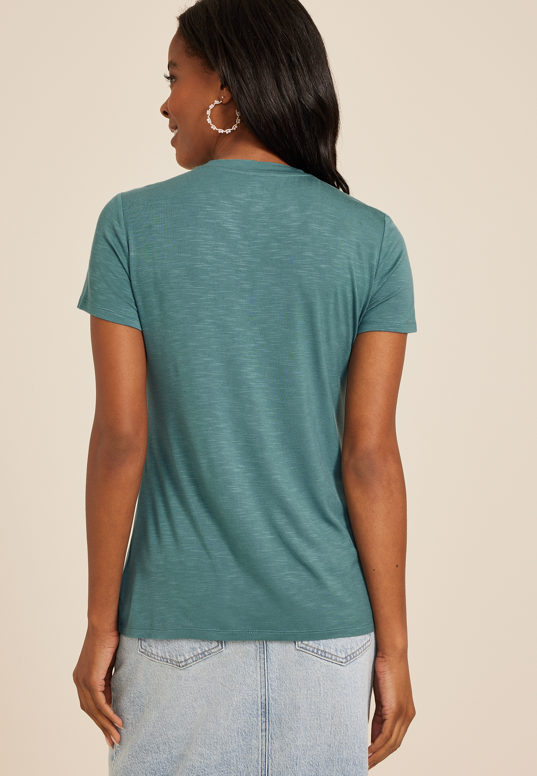 24/7 Kennedy Crew Neck Tee | maurices