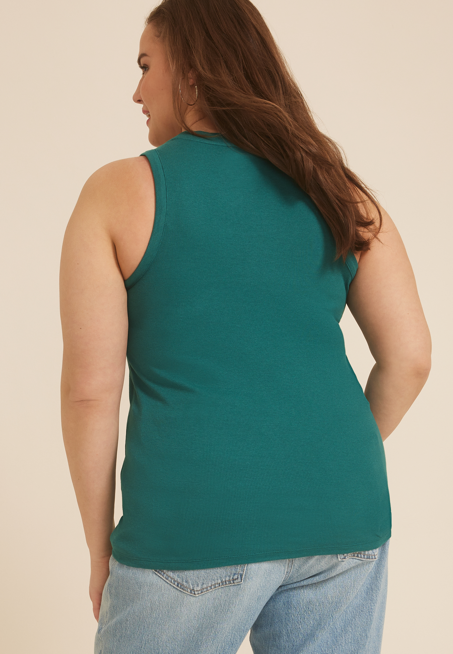 Plus Size 24/7 U Line Tank Top | maurices
